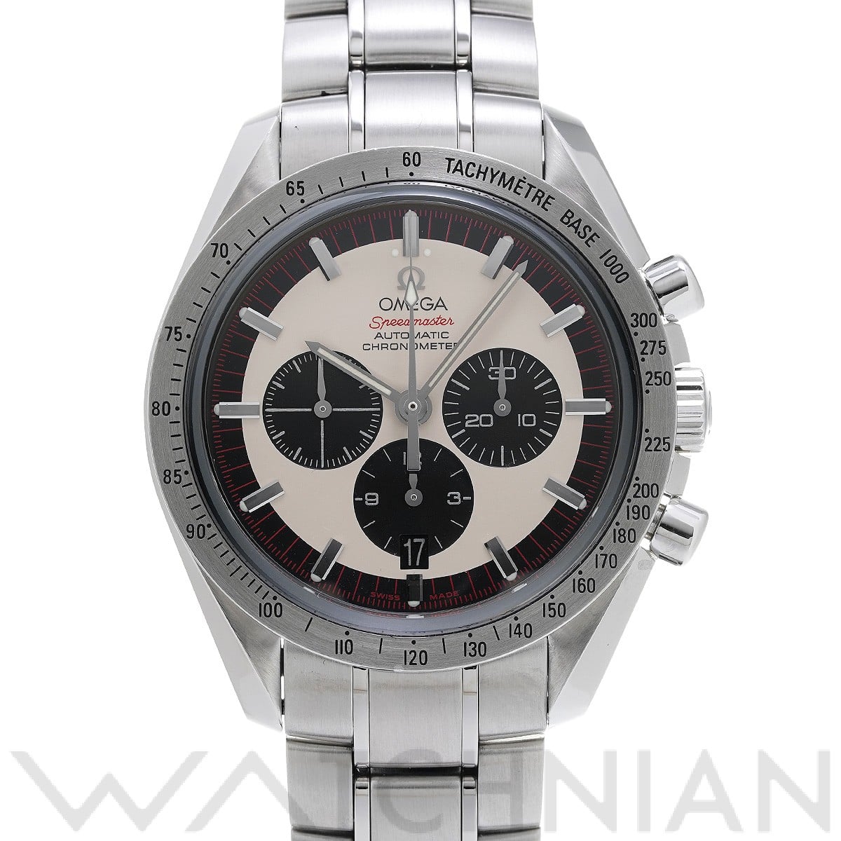 オメガ / OMEGA スピードマスター レジェンド ミハエル・シューマッハ 2004 3559.32 ホワイト/ブラック メンズ 時計 【中古】【wristwatch】