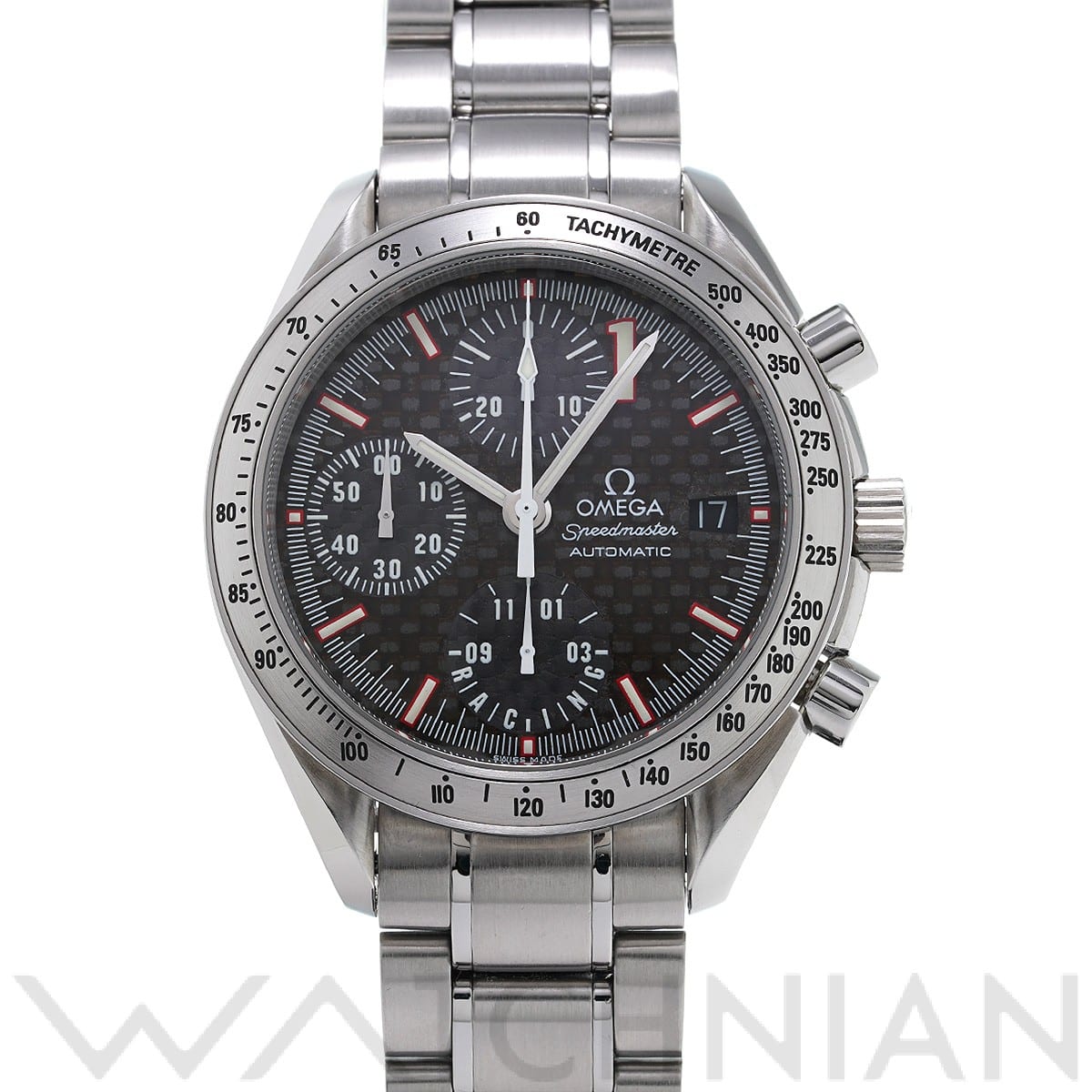 オメガ / OMEGA スピードマスター レーシング ミハエル・シューマッハ 2001 3519.50 ブラック メンズ 時計 【中古】【wristwatch】
