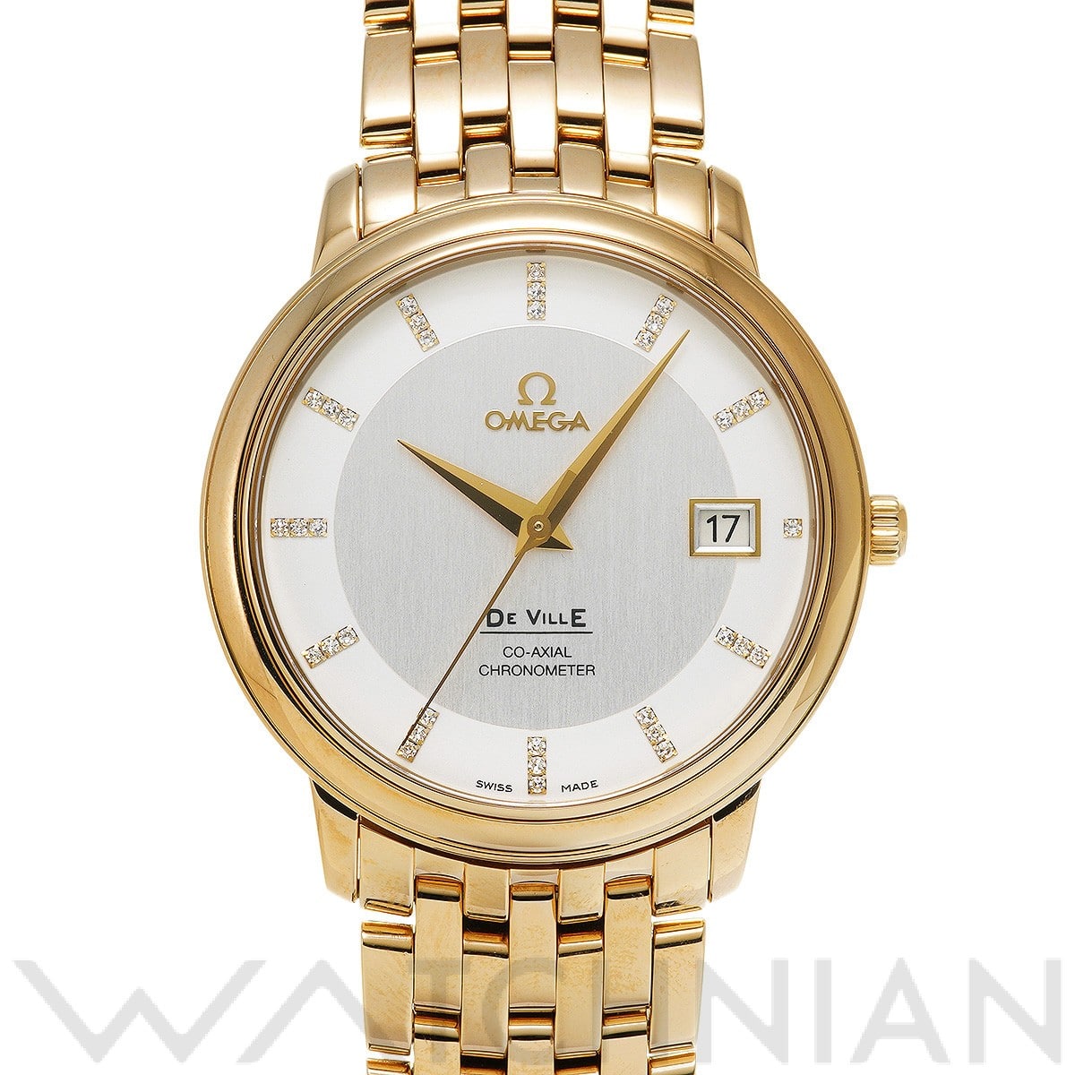 オメガ / OMEGA デ・ヴィル プレステージ コーアクシャル 4174.35 シルバー メンズ 時計 【中古】【wristwatch】