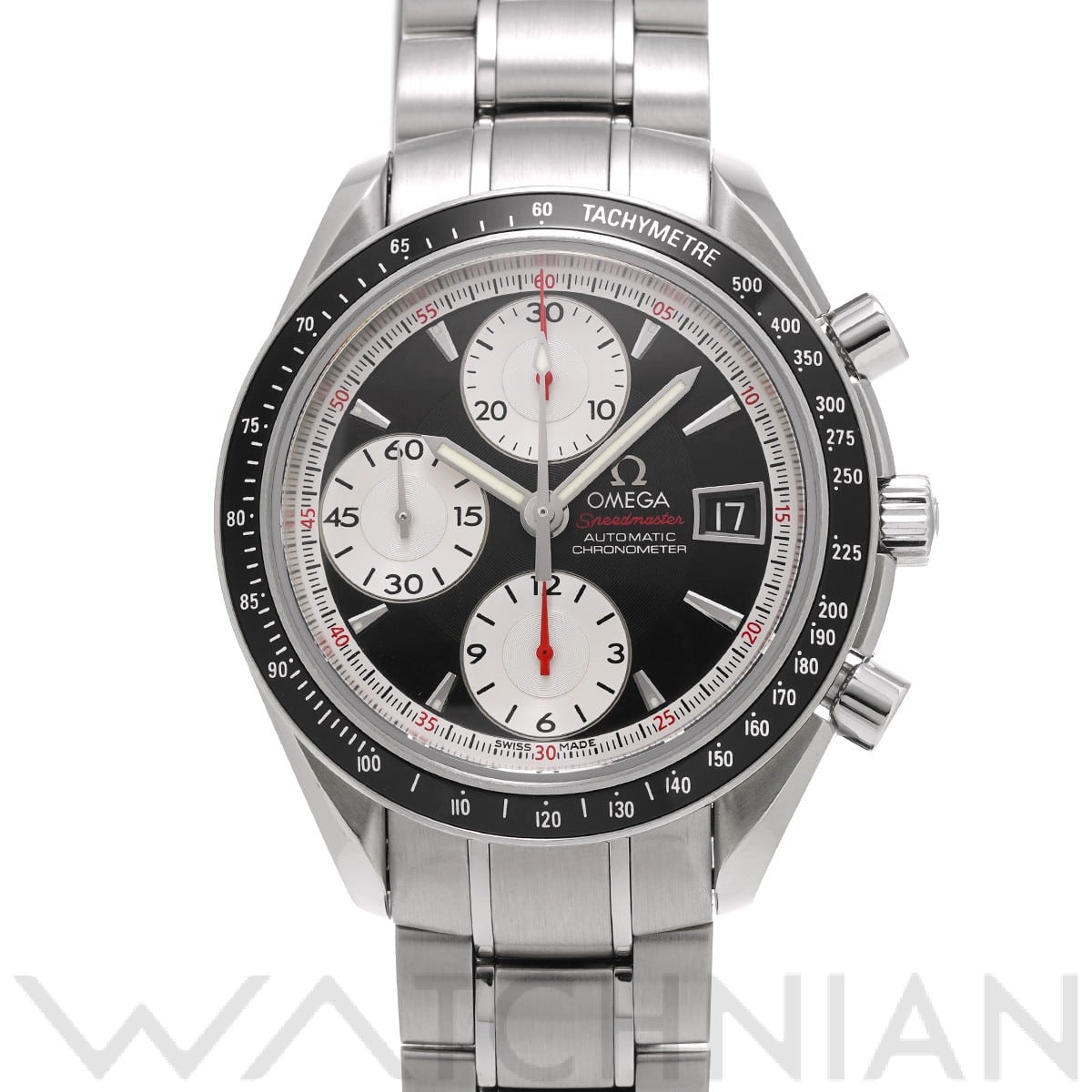 オメガ / OMEGA スピードマスター デイト 3210.51 ブラック/シルバー メンズ 時計 【中古】【wristwatch】
