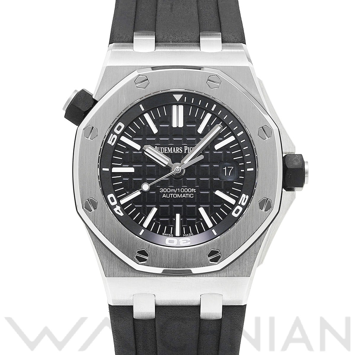 オーデマ ピゲ ロイヤルオーク オフショア ダイバー 15710ST.OO.A002CA.01 ブラック メンズ 時計 【中古】【wristwatch】