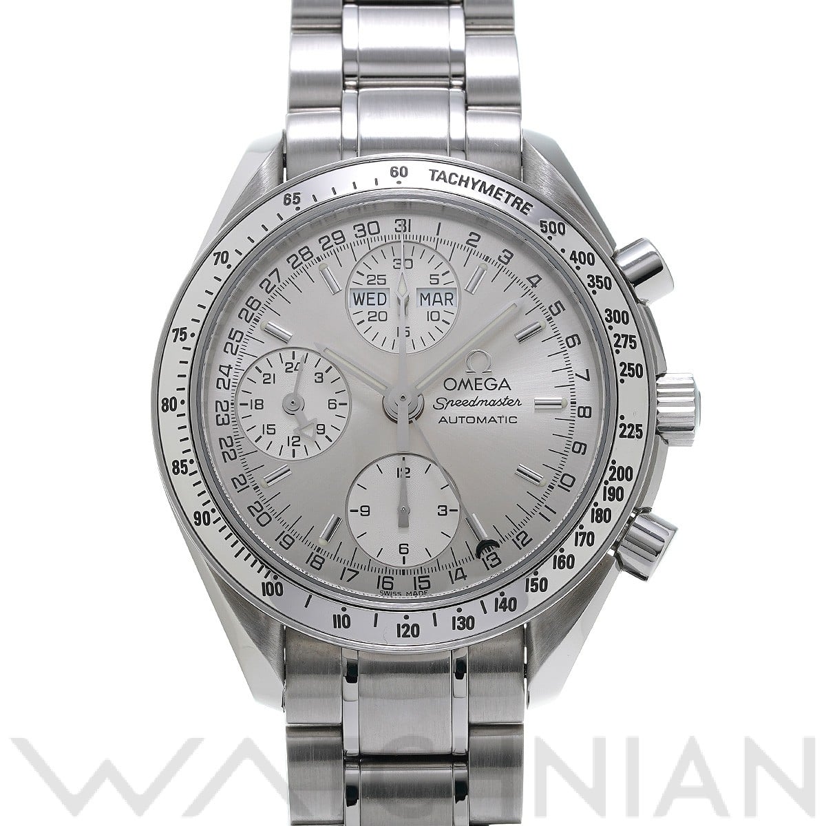 オメガ / OMEGA スピードマスター トリプルカレンダー 3523.30 シルバー メンズ 時計 【中古】【wristwatch】