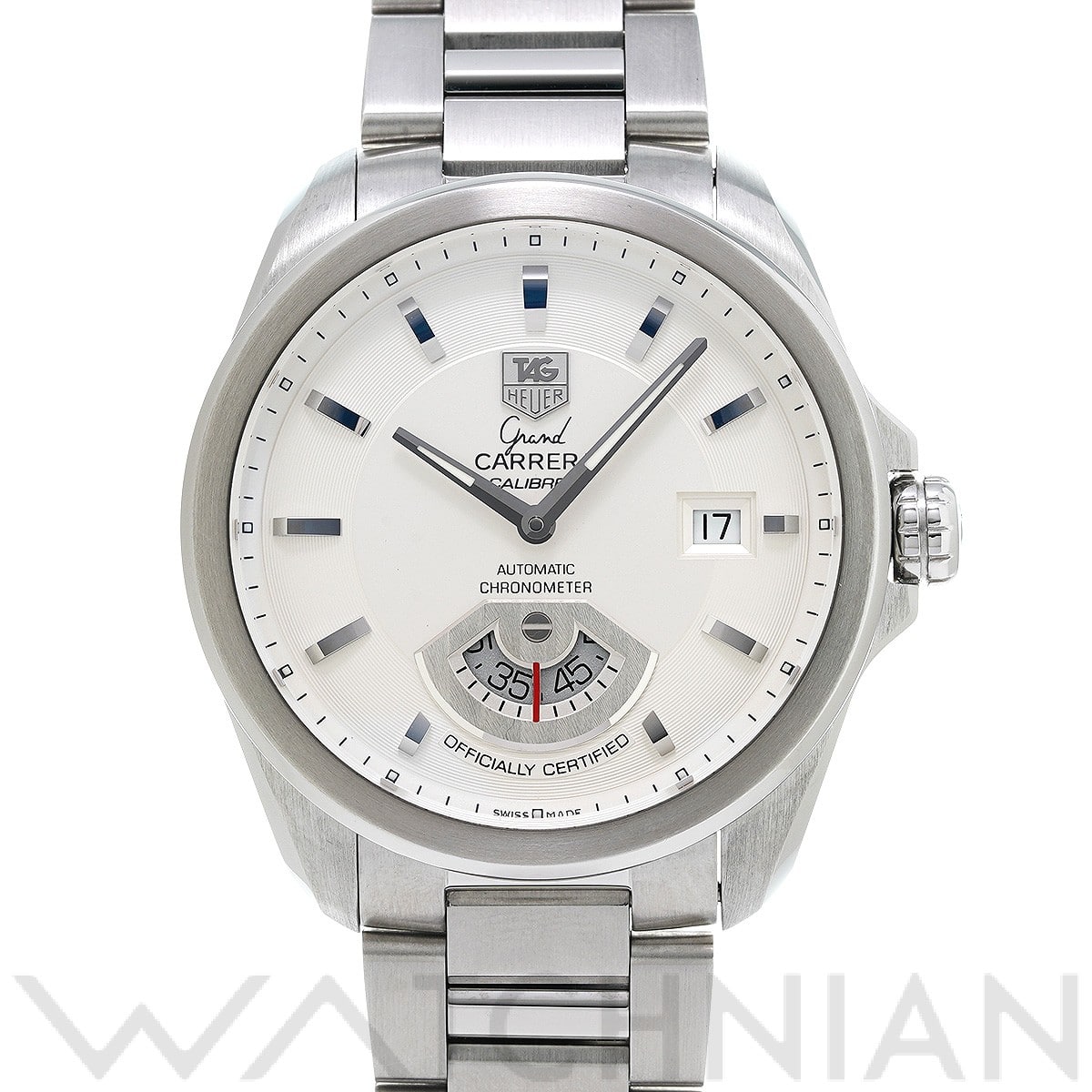 タグ ホイヤー / TAG HEUER グランド カレラ キャリバー6 WAV511B.BA0900 シルバー メンズ 時計 【中古】【wristwatch】
