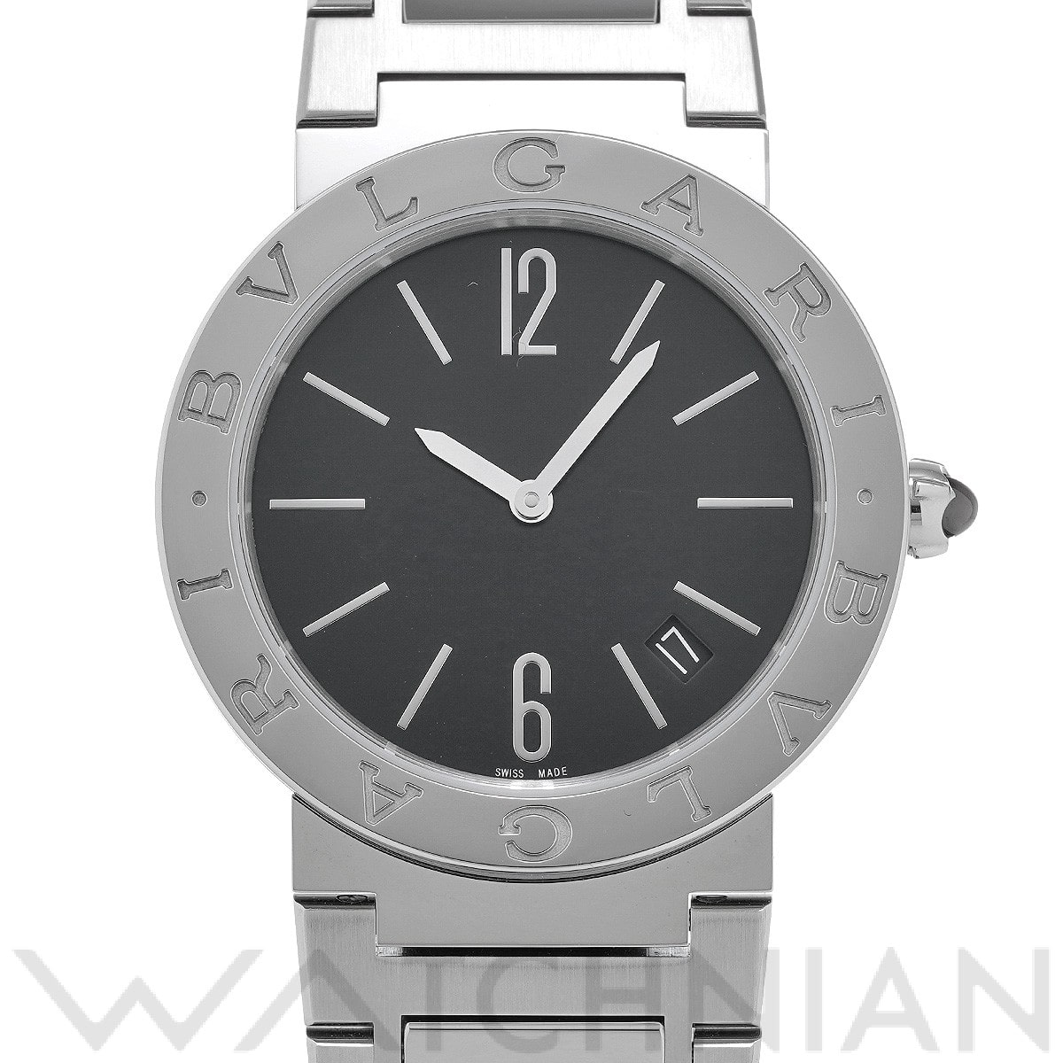 ブルガリ / BVLGARI ブルガリブルガリ BBL33BSSD ブラック ユニセックス 時計 【中古】【wristwatch】