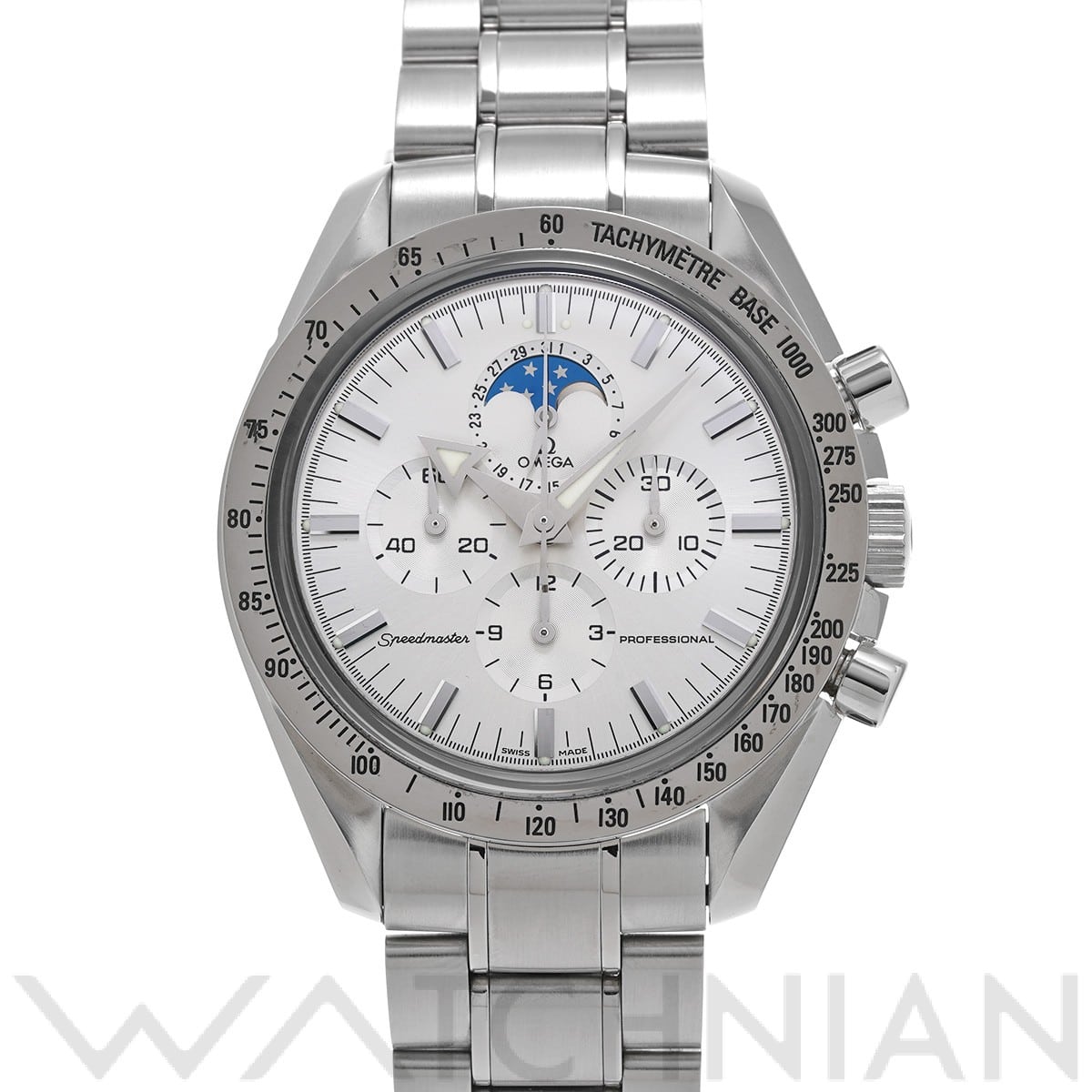 オメガ / OMEGA スピードマスター ムーンウォッチ プロフェッショナル ムーンフェイズ 3575.30 シルバー メンズ 時計 【中古】【wristwatch】