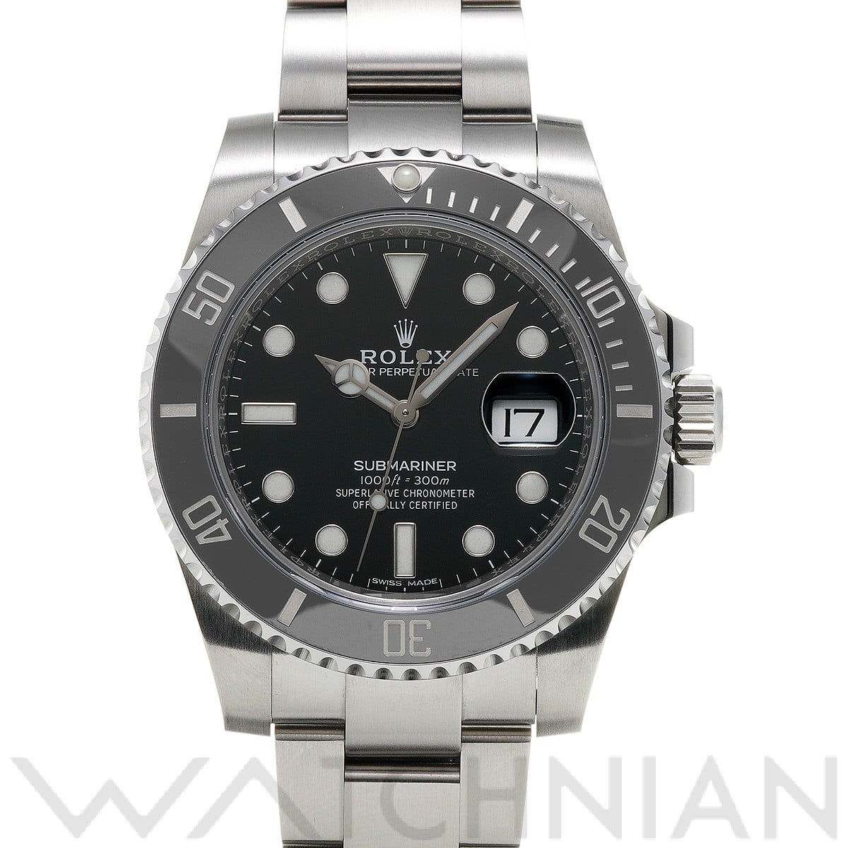 ロレックス サブマリーナ デイト 116610LN ブラック メンズ 時計 【中古】【wristwatch】