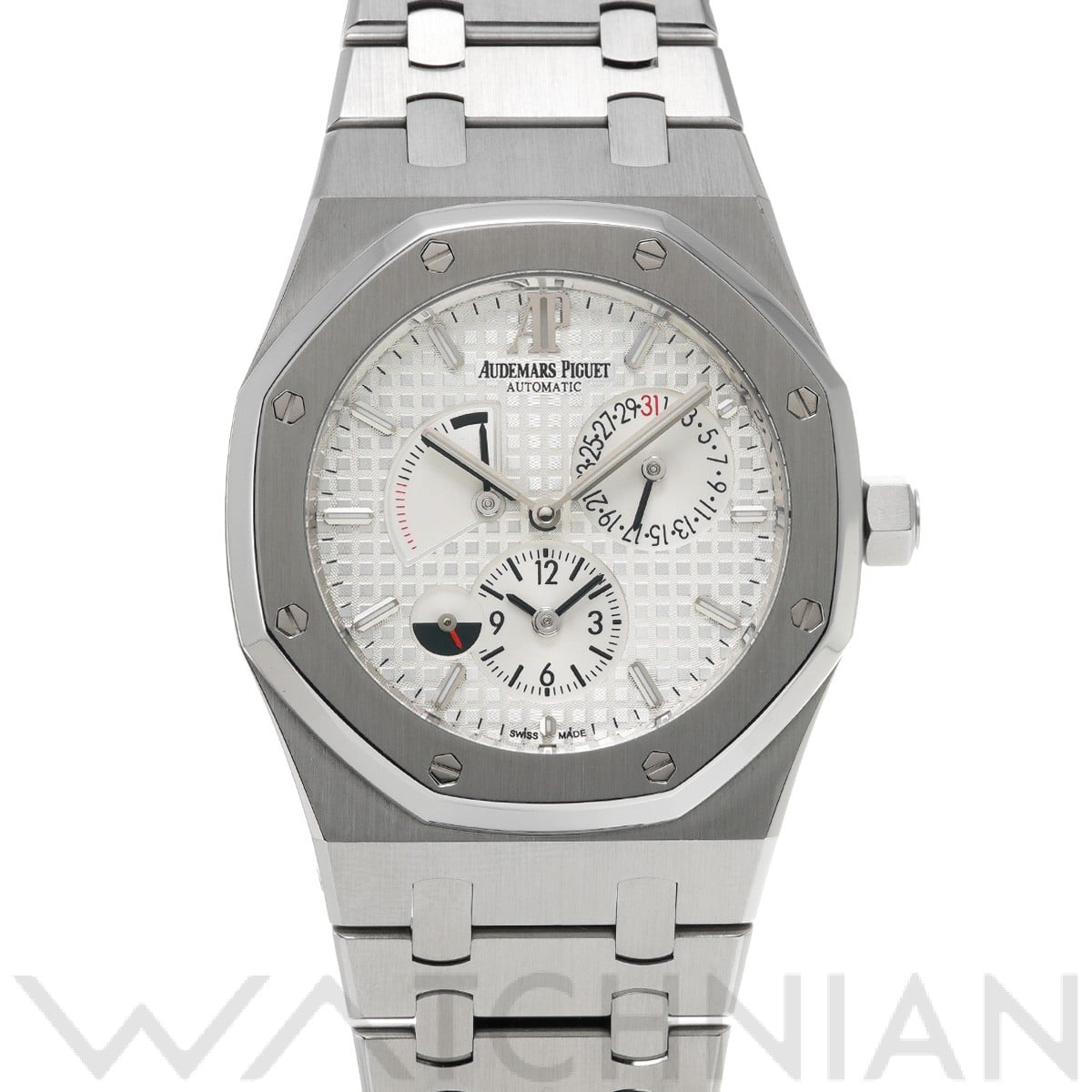 オーデマ ピゲ ロイヤルオーク デュアルタイム 26120ST.OO.1220ST.01 シルバー メンズ 時計 【中古】【wristwatch】