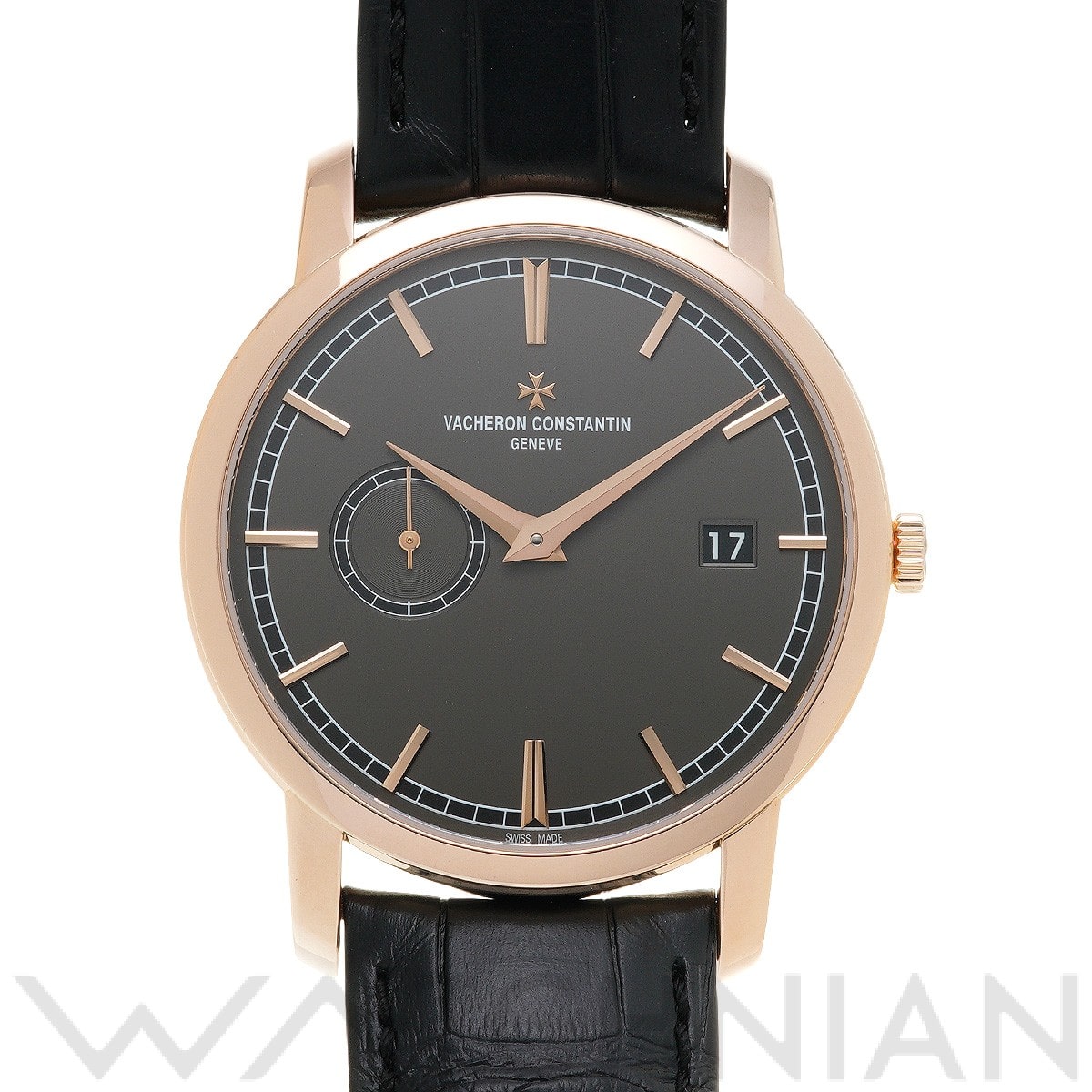 パトリモニー トラディショナル 87172/000R-B403 グレー ヴァシュロン コンスタンタン VACHERON CONSTANTIN メンズ 【中古】