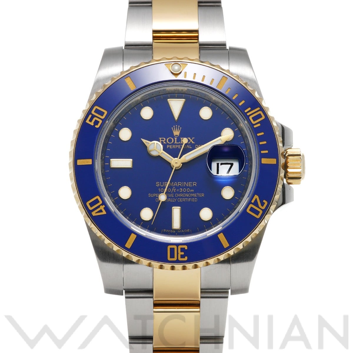 ロレックス / ROLEX サブマリーナ デイト 116613LB マットブルー メンズ 時計 【中古】【wristwatch】