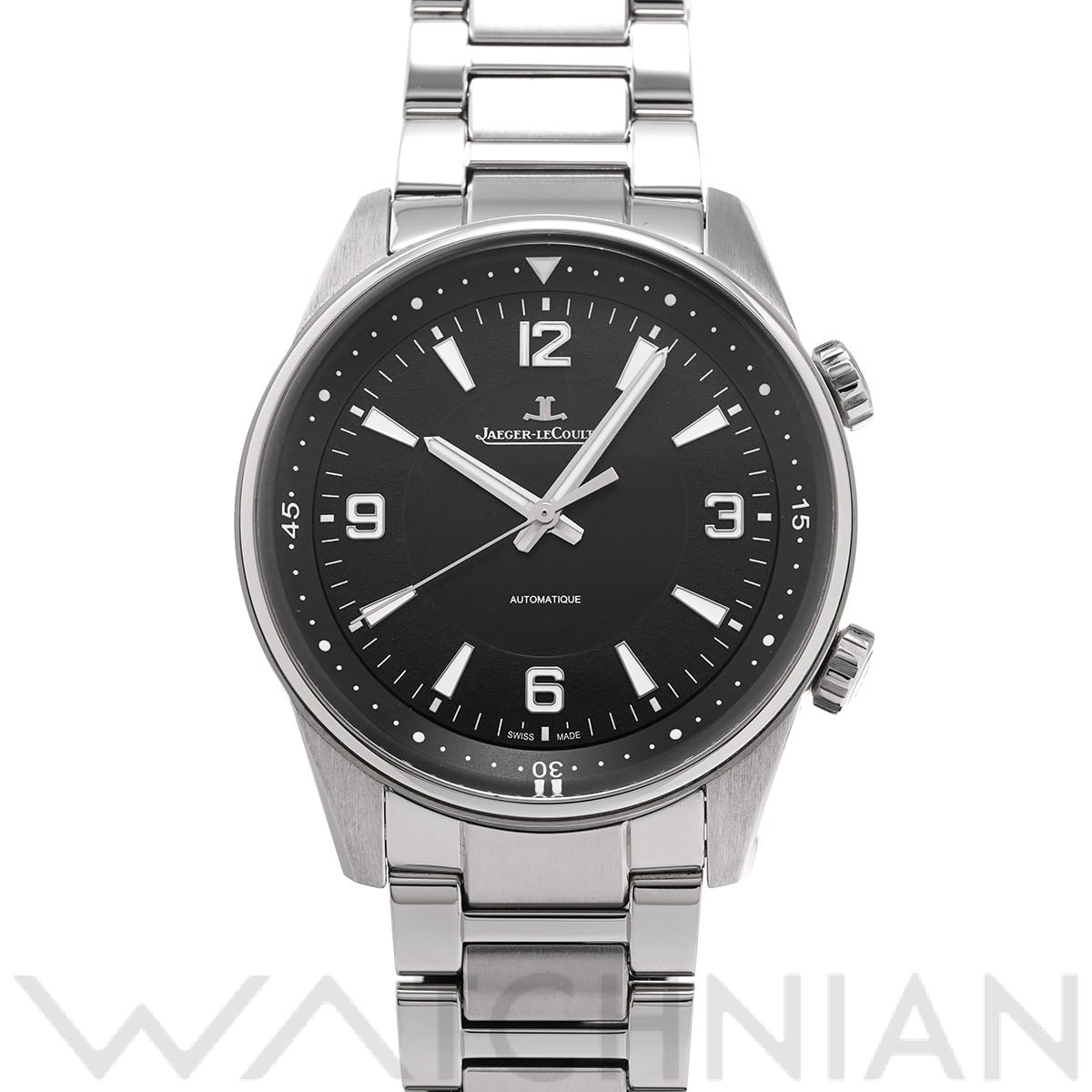 ジャガー ルクルト / Jaeger-LeCoultre ポラリス オートマティック Q9008170 ブラック メンズ 時計 【中古】【wristwatch】