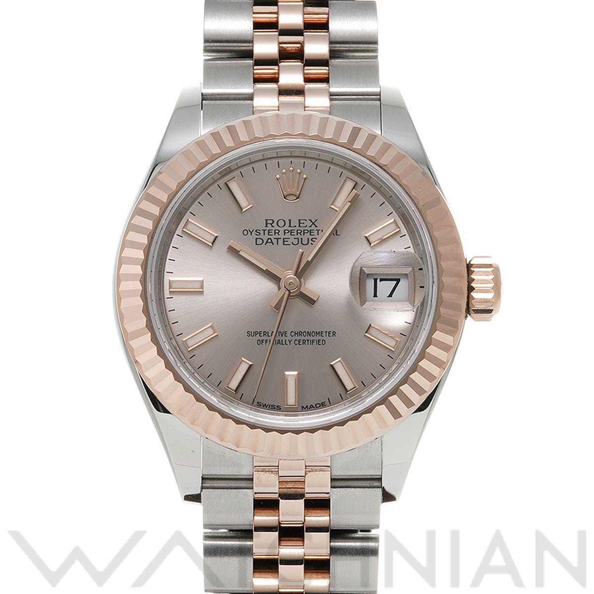 ロレックス レディ デイトジャスト 28 279171 サンダスト レディース 時計 【中古】【wristwatch】