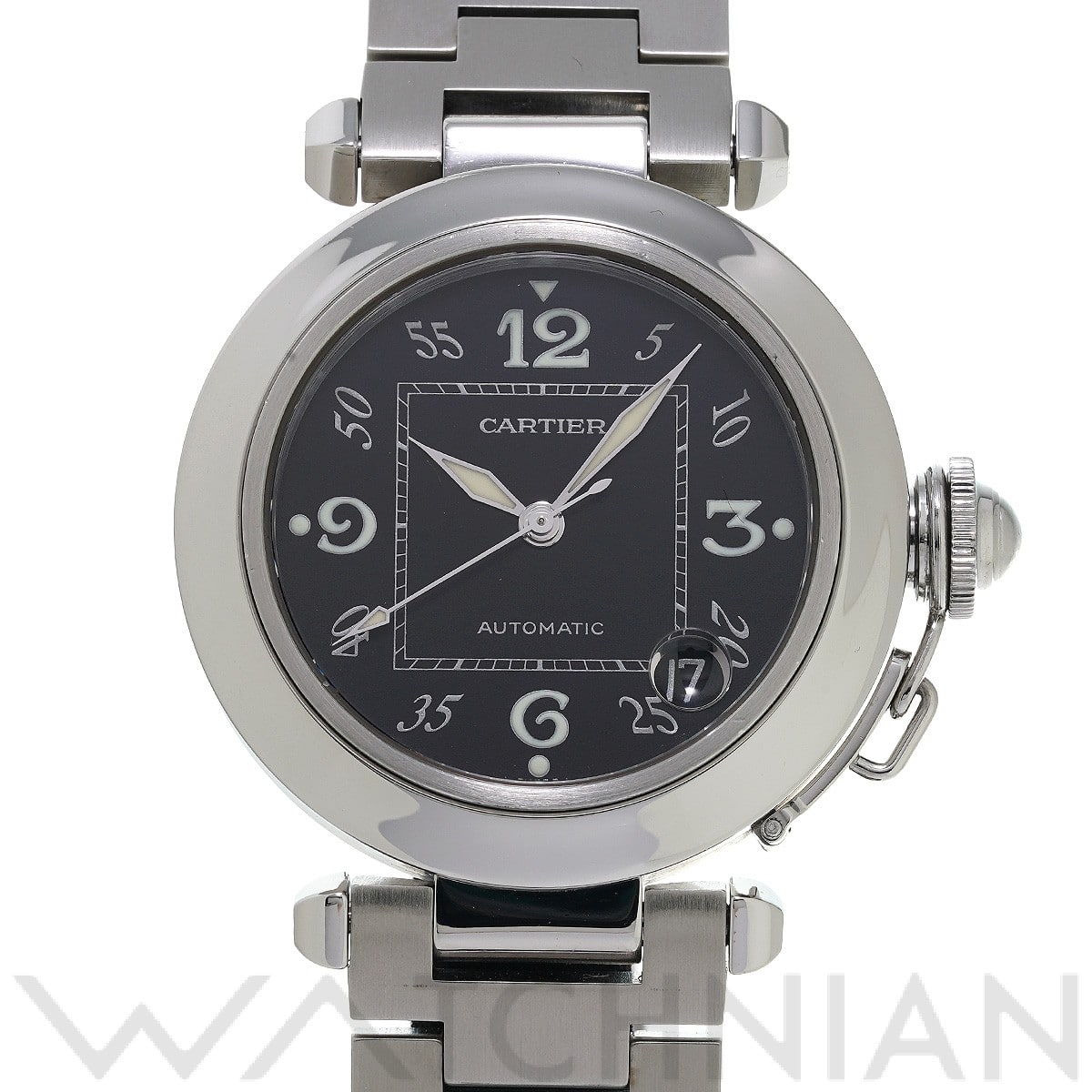 カルティエ / CARTIER パシャC W31043M7 ブラック ユニセックス 時計 【中古】【wristwatch】