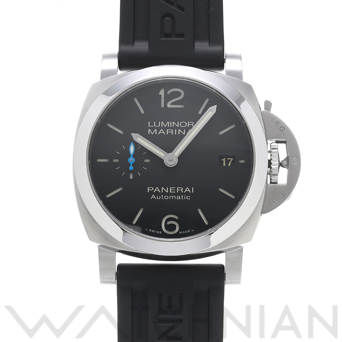 ルミノール クアランタ PAM01372 Y番(2022年頃製造) ブラック パネライ OFFICINE PANERAI メンズ 【中古】