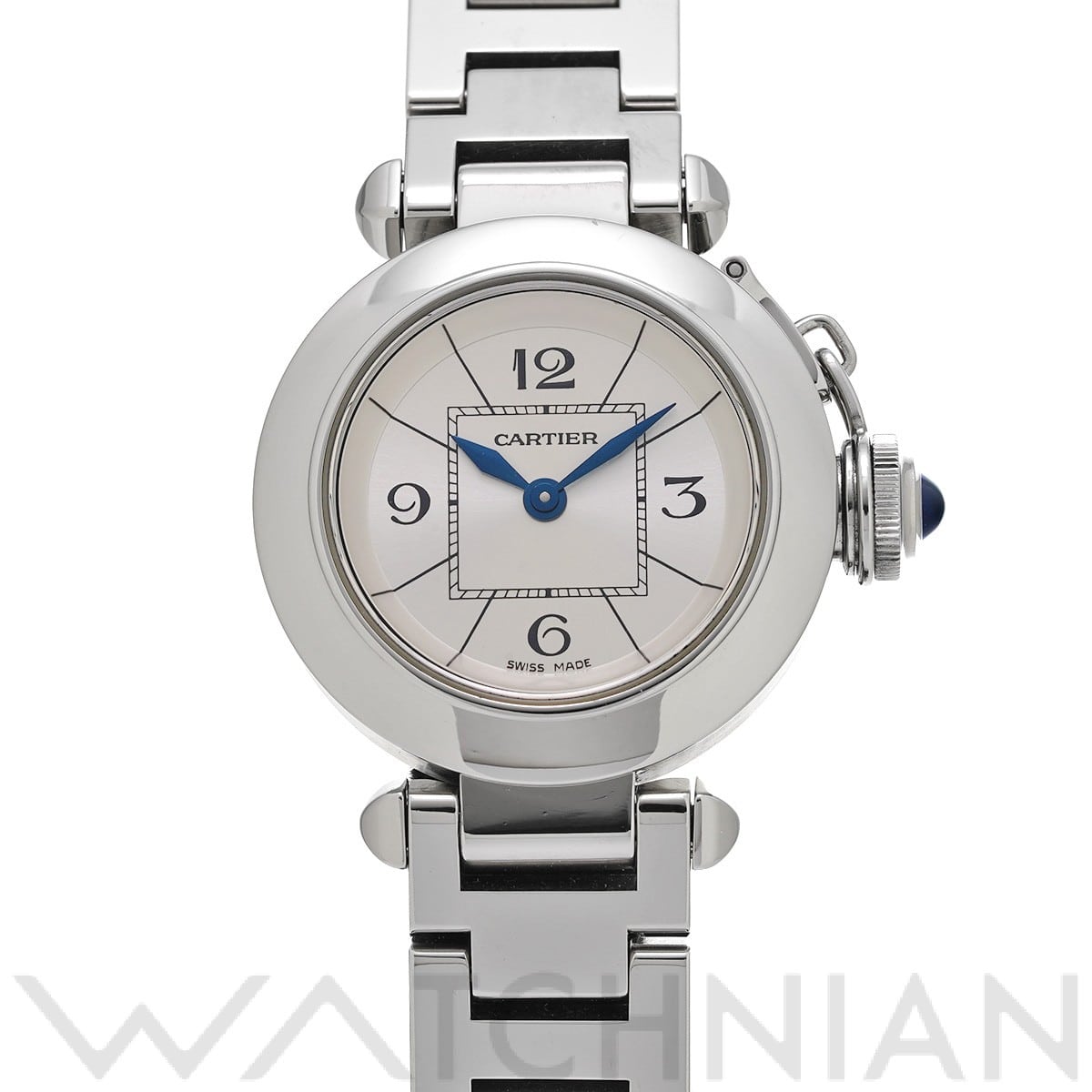 カルティエ / CARTIER ミスパシャ W3140007 シルバー レディース 時計 【中古】【wristwatch】