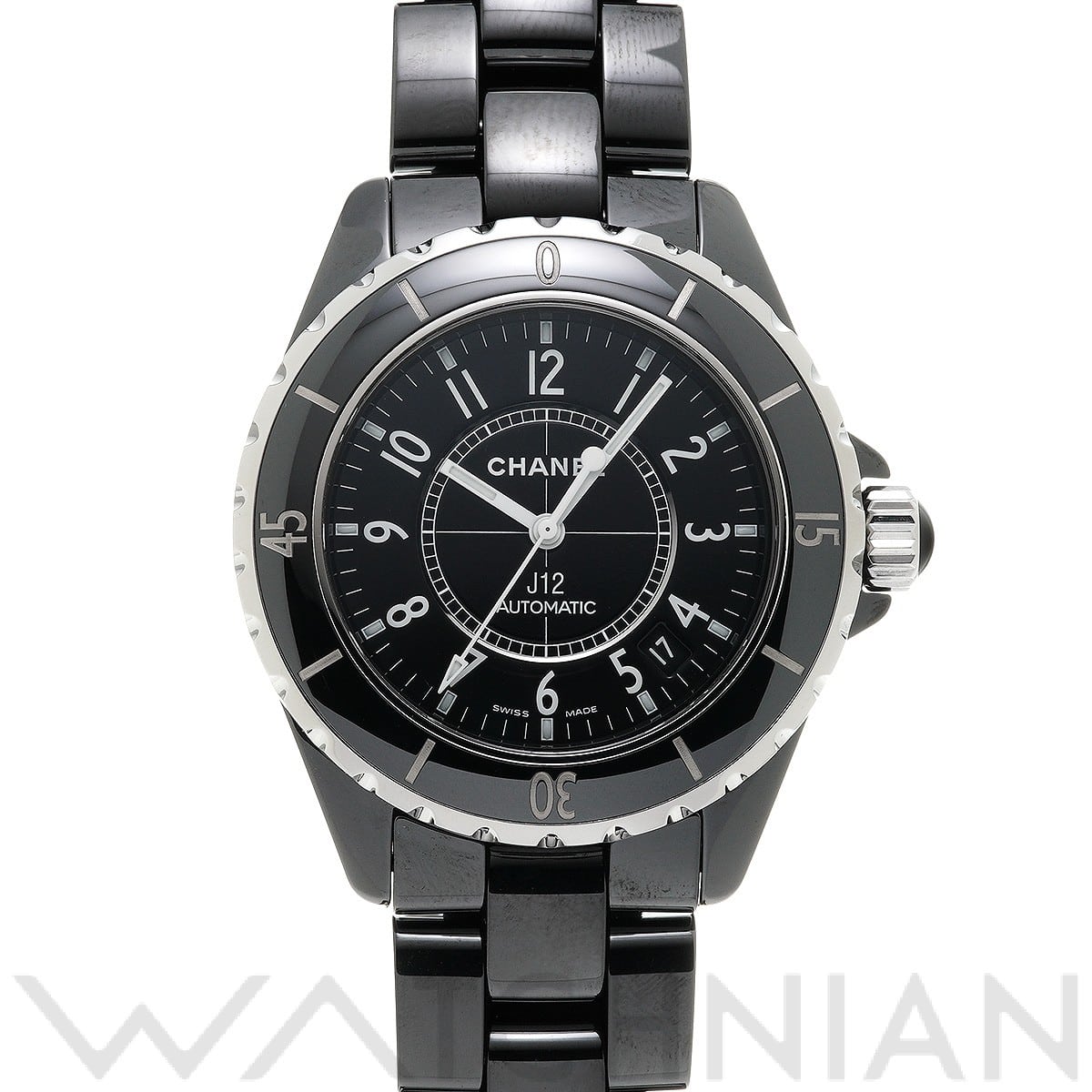 シャネル / CHANEL J12 38MM H0685 ブラック メンズ 時計 【中古】【wristwatch】