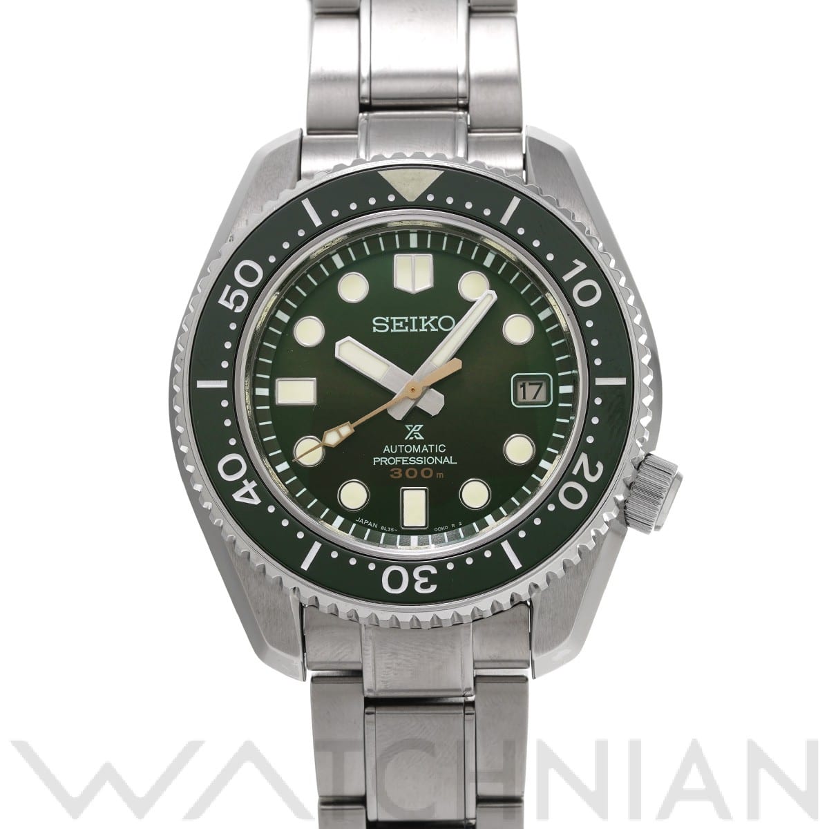 セイコー / SEIKO プロスペックス マリーンマスター プロフェッショナル 1968 メカニカルダイバーズ 50th ディープフォレスト SBDX021 グリーン メンズ 時計 【中古】【wristwatch】