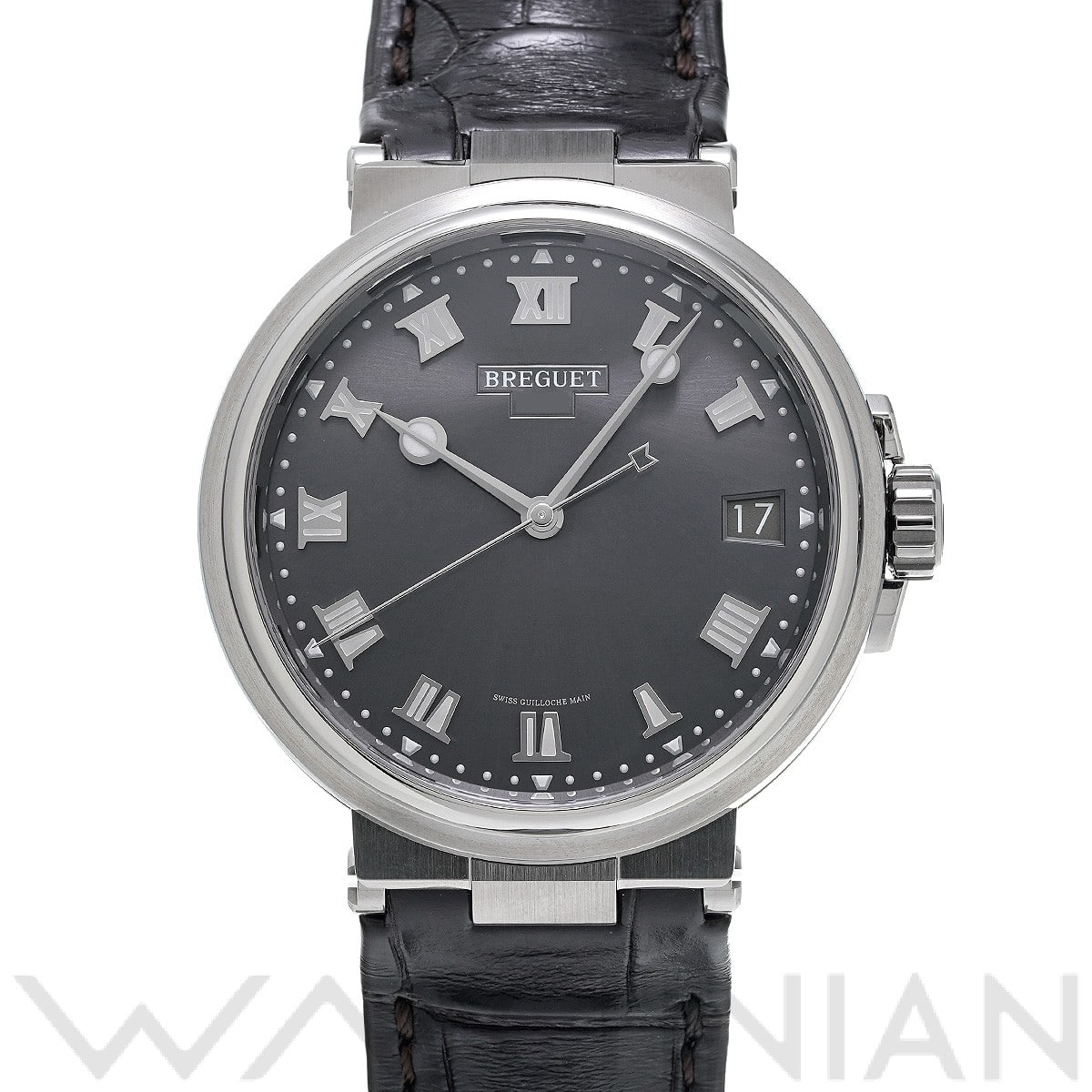 ブレゲ マリーン 5517TI/G2/9ZU スレートグレー メンズ 時計 【中古】【wristwatch】