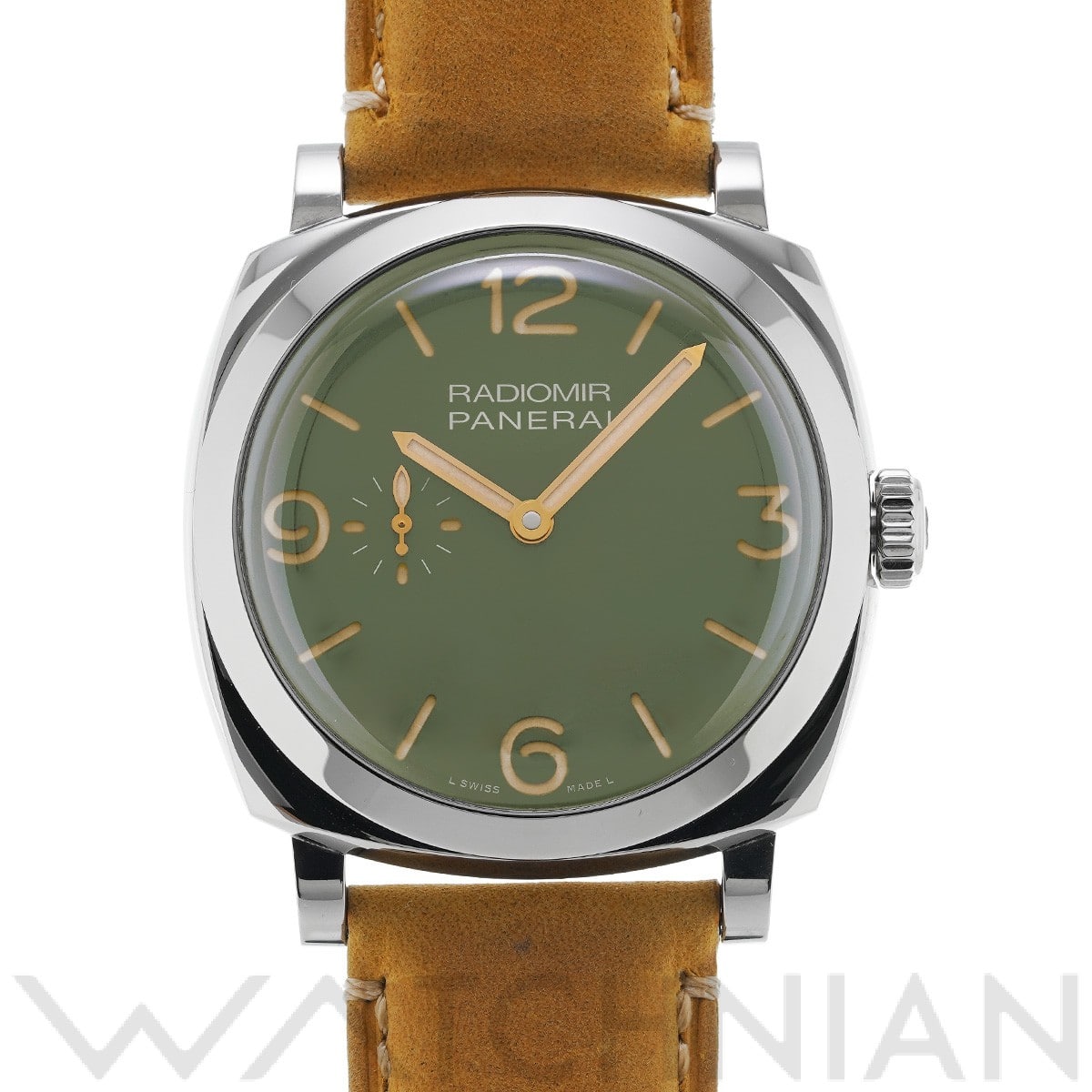 ラジオミール PAM00995 V番(2019年製造) ミリタリーグリーン パネライ PANERAI メンズ 【中古】