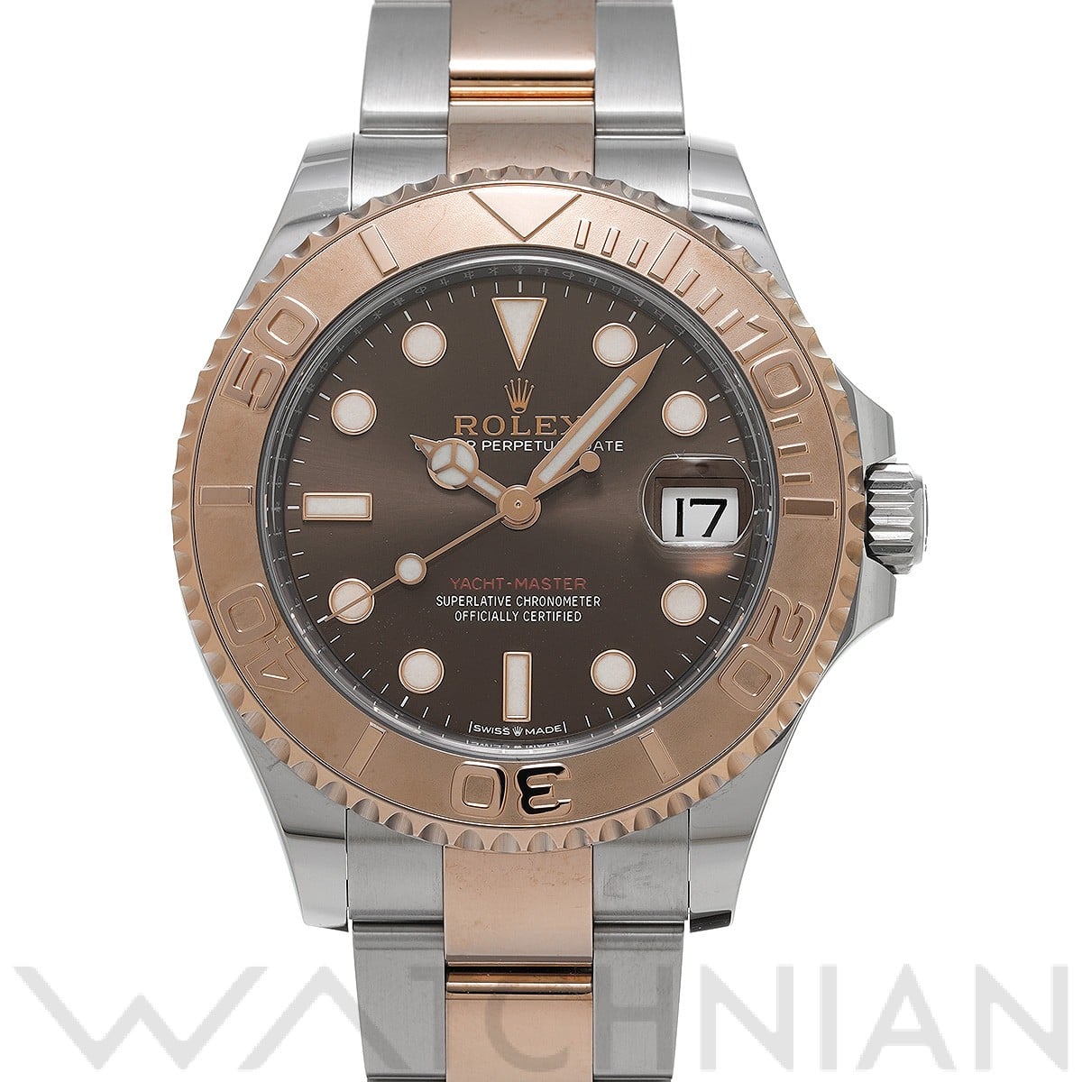 ロレックス / ROLEX ヨットマスター 37 268621 チョコレート ユニセックス 時計 【中古】【wristwatch】