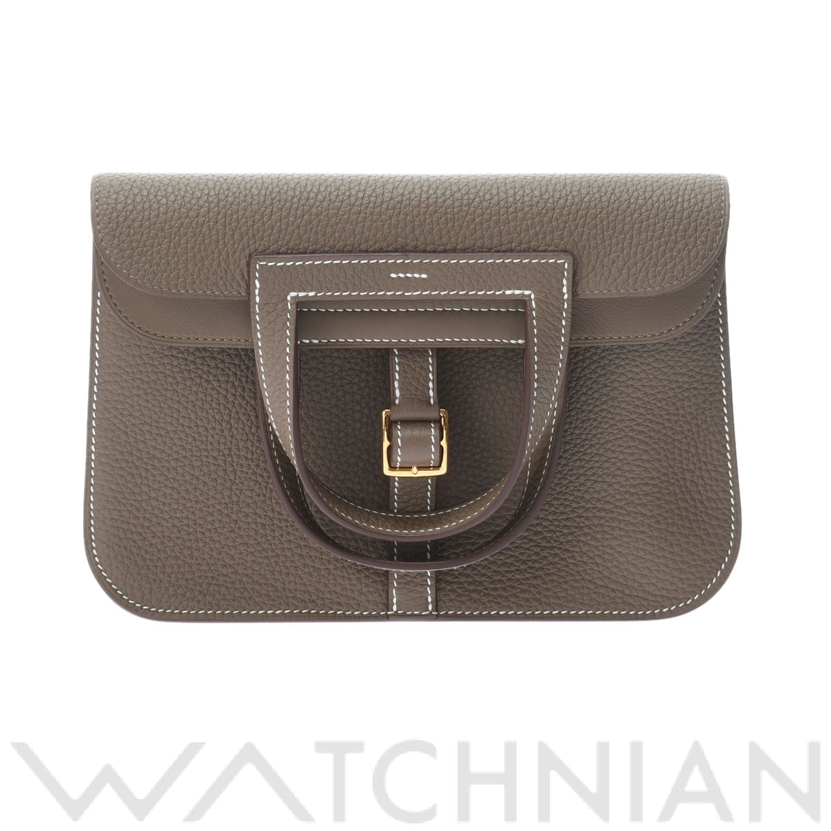 アルザン 25 エトゥープ/ゴールド金具 トリヨンクレマンス HERMES エルメス レディース 【新品】