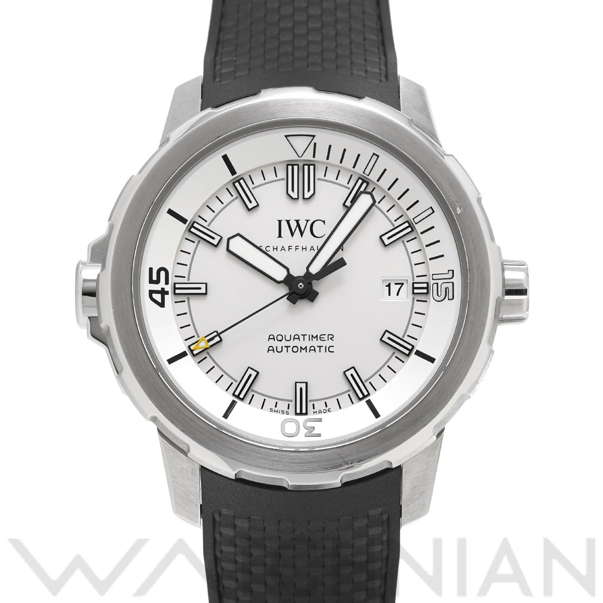 アクアタイマー オートマティック IW329003 シルバーメッキ インターナショナルウォッチカンパニー IWC メンズ 【中古】