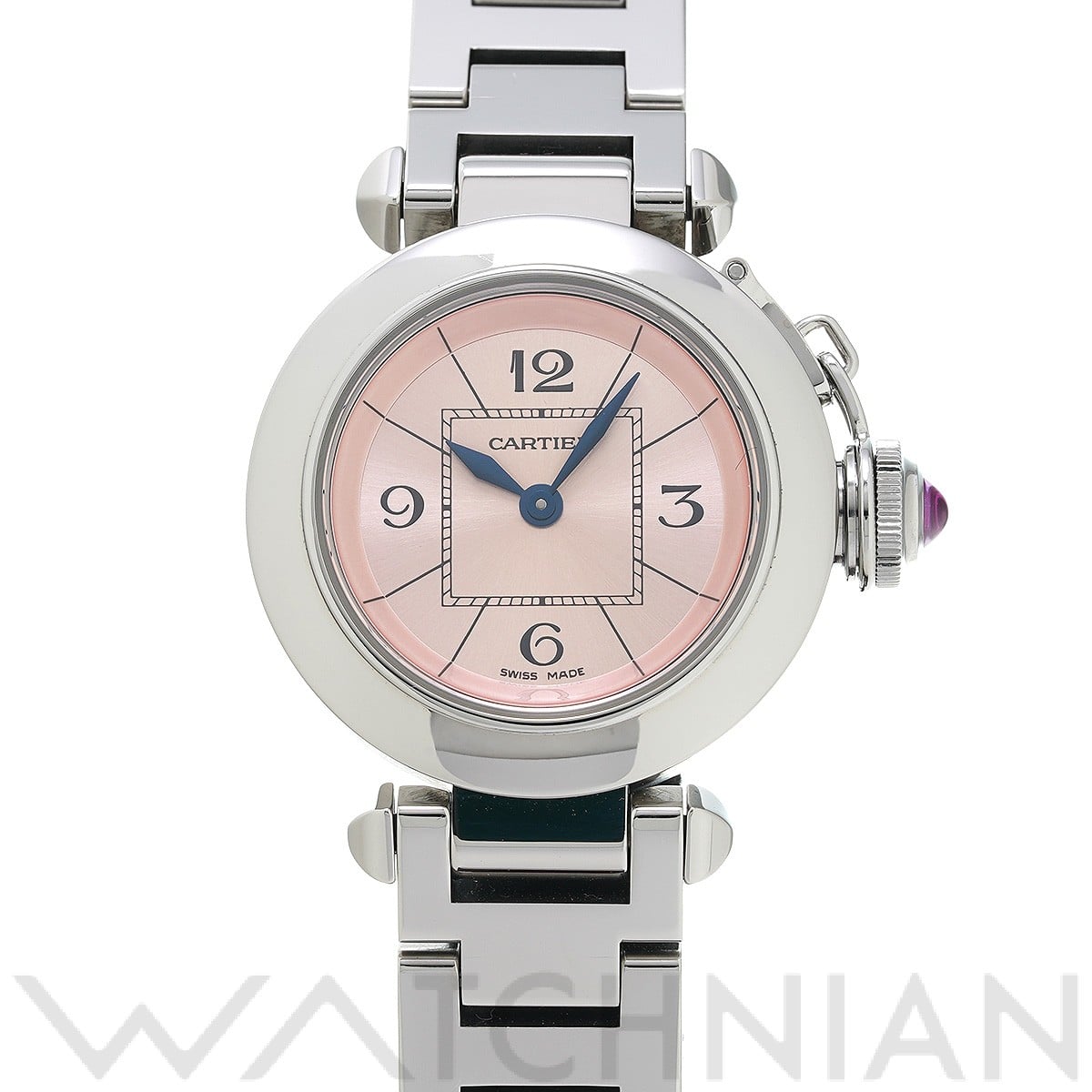 カルティエ / CARTIER ミスパシャ W3140008 ピンク レディース 時計 【中古】【wristwatch】