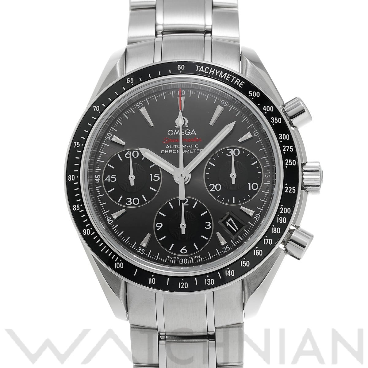 オメガ / OMEGA スピードマスター デイト 323.30.40.40.06.001 グレー/ブラック メンズ 時計 【中古】【wristwatch】