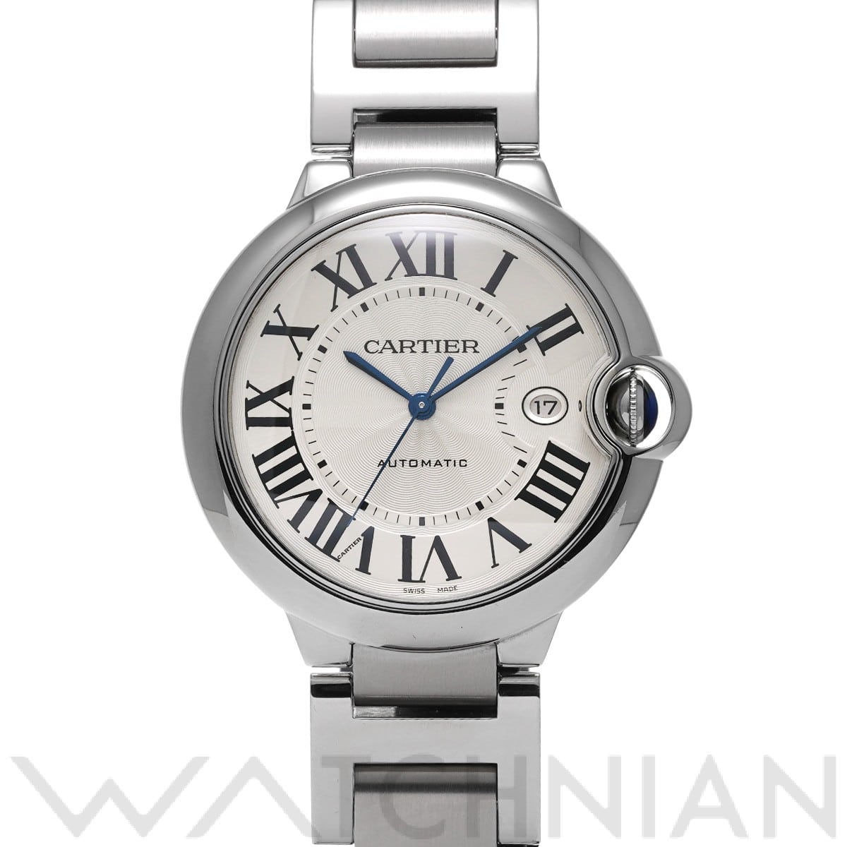 カルティエ / CARTIER バロンブルー ドゥ カルティエ 42mm W69012Z4 シルバー メンズ 時計 【中古】【wristwatch】