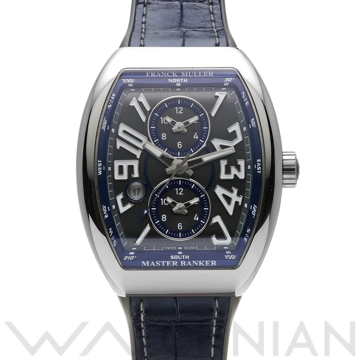 ヴァンガード マスターバンカー V45MBSCDT グレー フランクミュラー FRANCK MULLER メンズ 【中古】