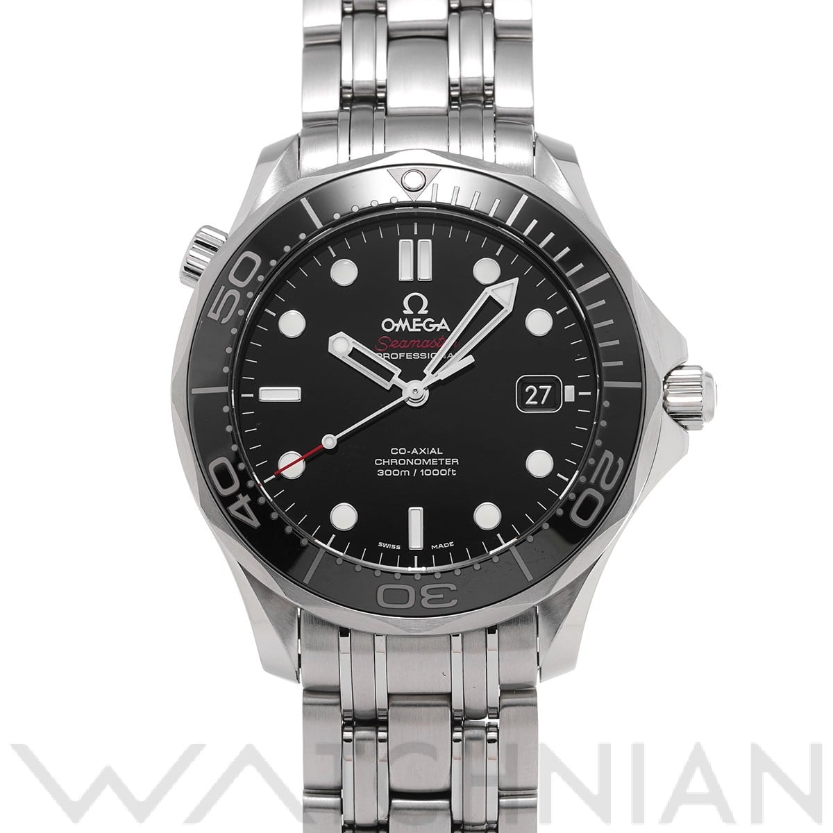 オメガ / OMEGA シーマスター ダイバー300 コーアクシャル 212.30.41.20.01.003 ブラック メンズ 時計 【中古】【wristwatch】