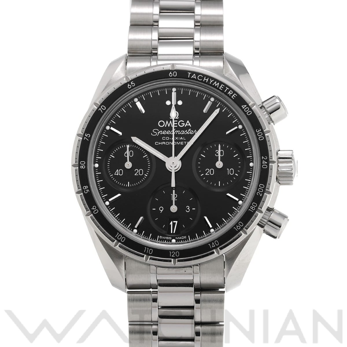 オメガ / OMEGA スピードマスター 38 コーアクシャル 324.30.38.50.01.001 ブラック メンズ 時計 【中古】【wristwatch】