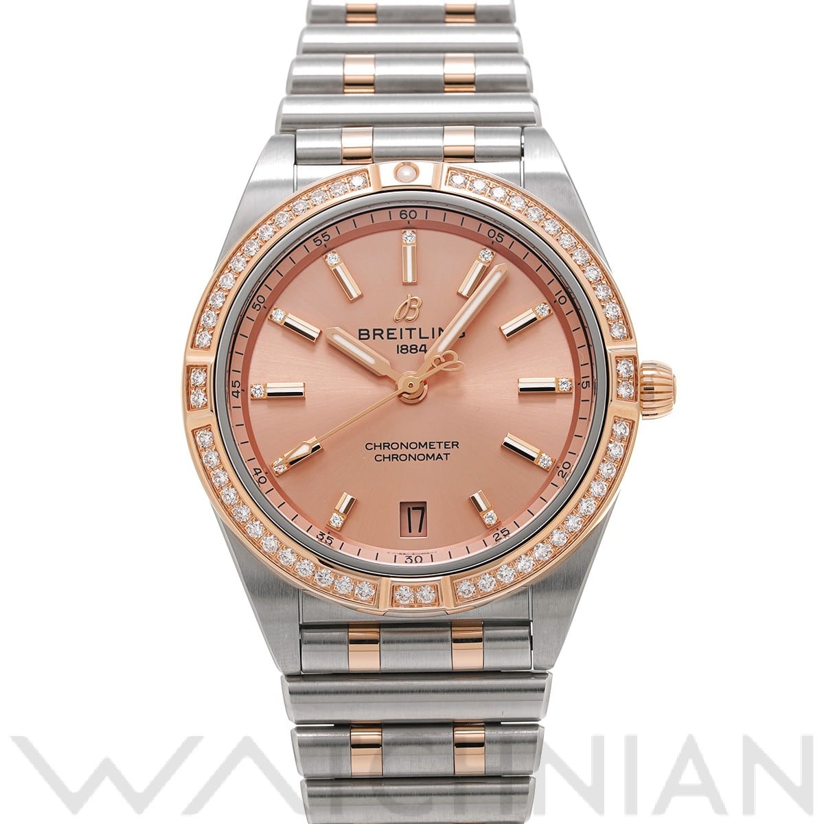 ブライトリング クロノマット オートマチック 36 U10380591K1U1 ピンク ユニセックス 時計 【中古】【wristwatch】