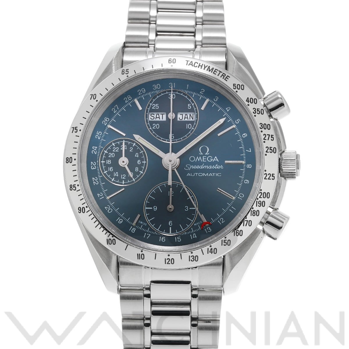 オメガ / OMEGA スピードマスター トリプルカレンダー 3521.80 ブルー メンズ 時計 【中古】【wristwatch】