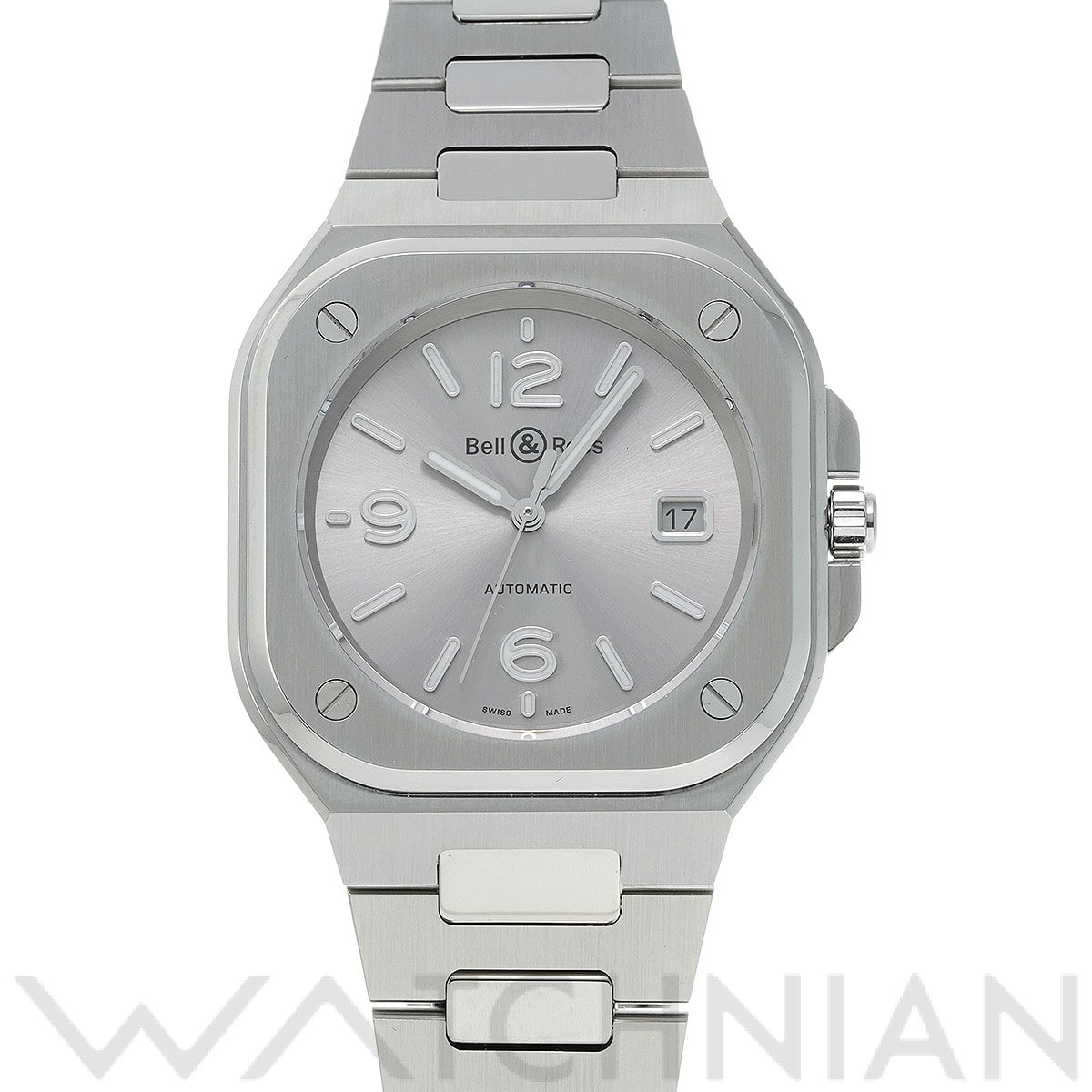 ベル＆ロス / Bell & Ross BR 05 グレースチール BR05A-GR-ST/SST グレー メンズ 時計 【中古】【wristwatch】