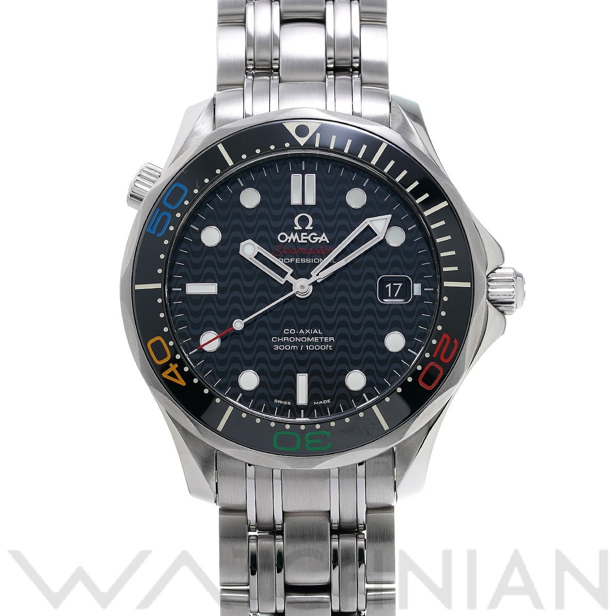 オメガ / OMEGA シーマスター ダイバー300 コーアクシャル オリンピックコレクション リオ2016 522.30.41.20.01.001 ブラック メンズ 時計 【中古】【wristwatch】