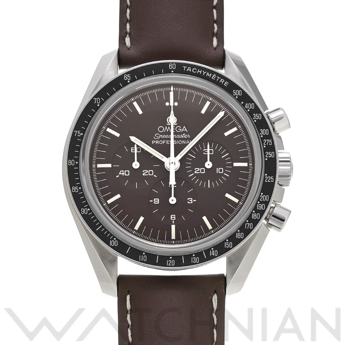 スピードマスター ムーンウォッチ プロフェッショナル 50th 311.32.42.30.13.001 ブラウン オメガ OMEGA メンズ 【中古】