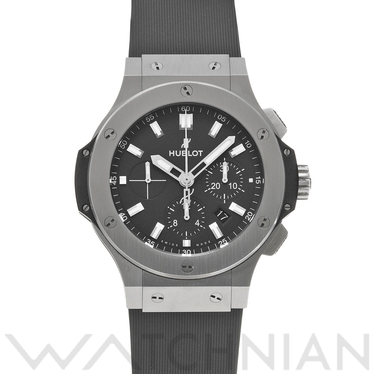 ビッグバン スチール 301.SX.1170.RX マットブラック ウブロ HUBLOT メンズ 【中古】