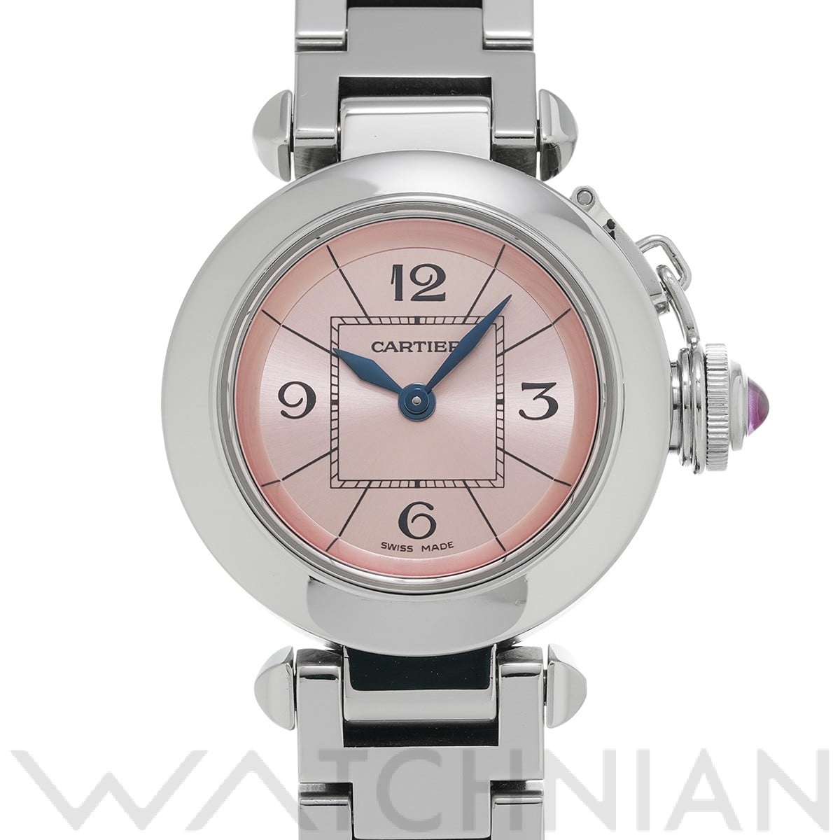 カルティエ / CARTIER ミスパシャ W3140008 ピンク レディース 時計 【中古】【wristwatch】