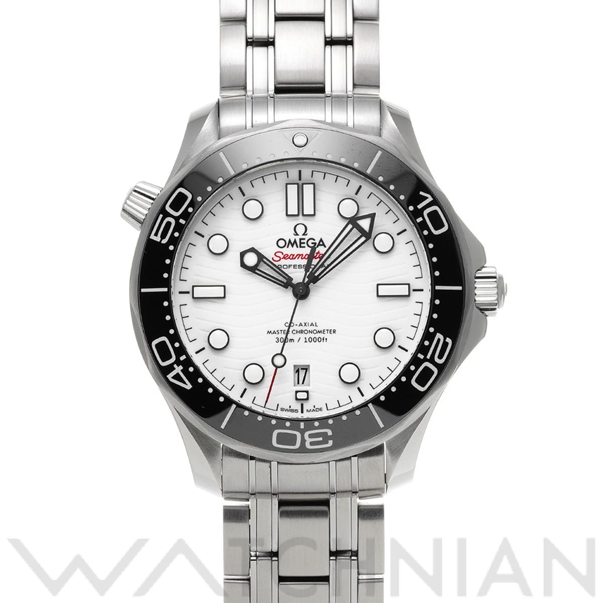 オメガ / OMEGA シーマスター ダイバー300 コーアクシャル マスタークロノメーター 210.30.42.20.04.001 ホワイト メンズ 時計 【中古】【wristwatch】