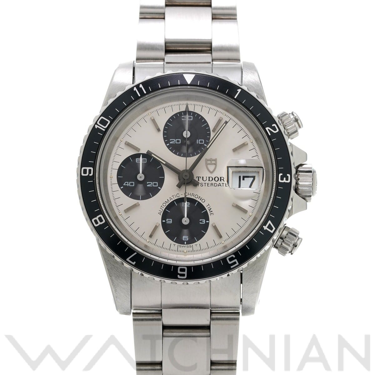 チューダー / チュードル / TUDOR クロノタイム 79170 シルバー/ブラック メンズ 時計 【中古】【wristwatch】