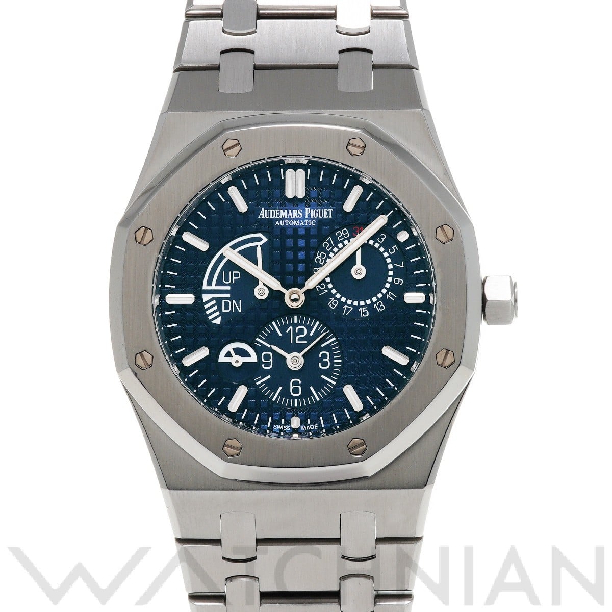 オーデマ ピゲ ロイヤルオーク デュアルタイム 26124ST.OO.D018CR.01 ブルー メンズ 時計 【中古】【wristwatch】