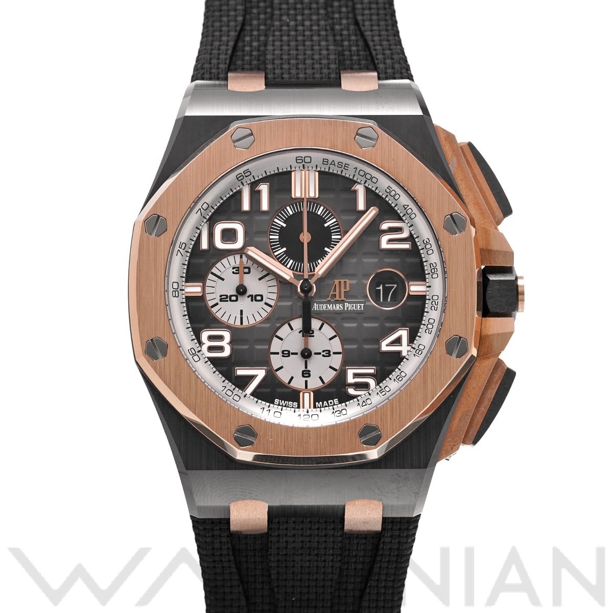 オーデマ ピゲ ロイヤルオーク オフショア クロノグラフ 26405NR.OO.A002CA.01 スモークグレー/ロジウム メンズ 時計 【中古】【wristwatch】