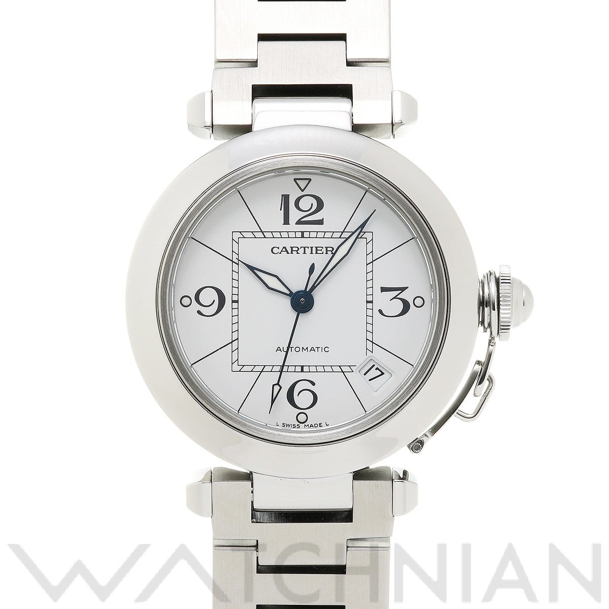 カルティエ / CARTIER パシャC W31074M7 ホワイト ユニセックス 時計 【中古】【wristwatch】