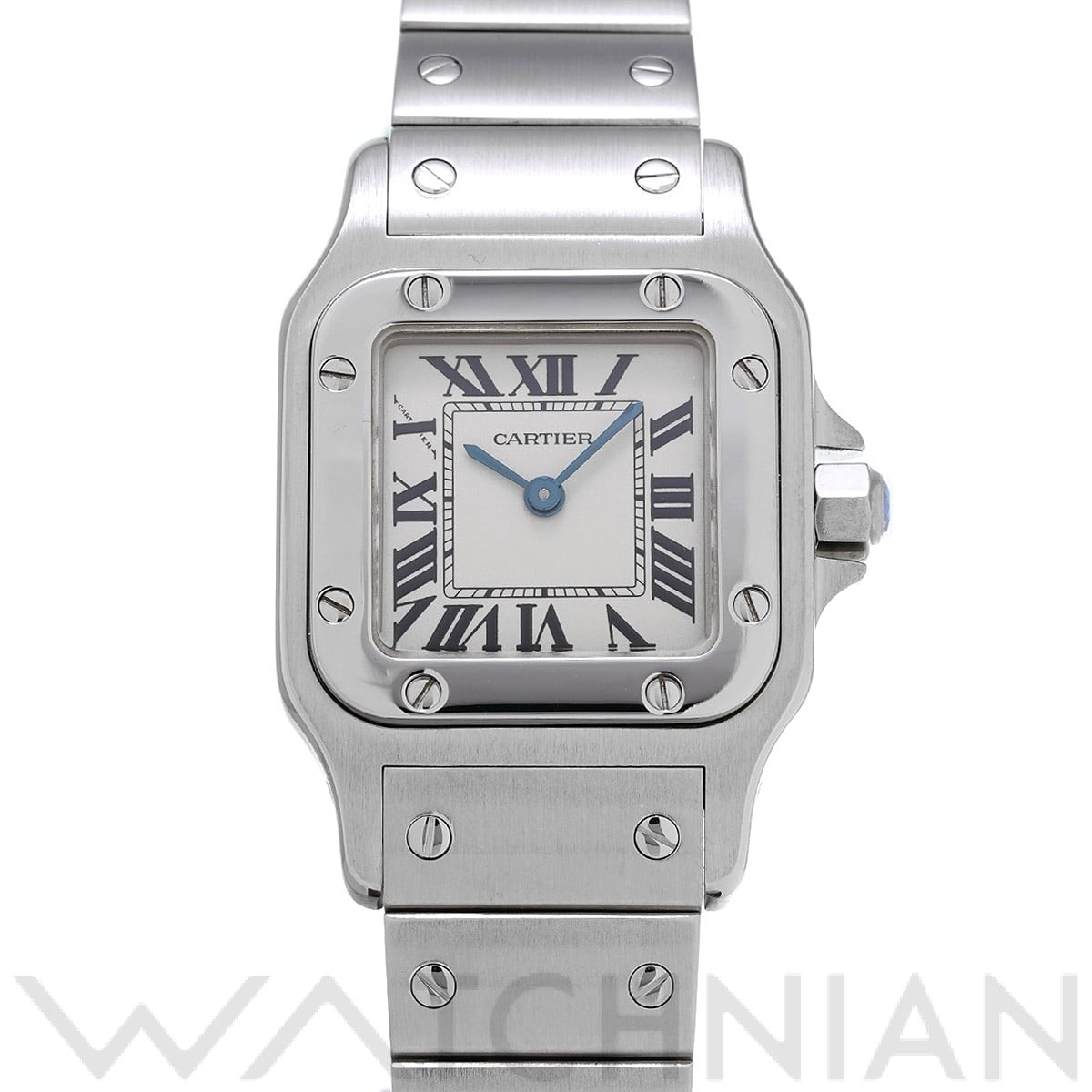 カルティエ / CARTIER サントス ガルベ SM W20056D6 シルバー レディース 時計 【中古】【wristwatch】