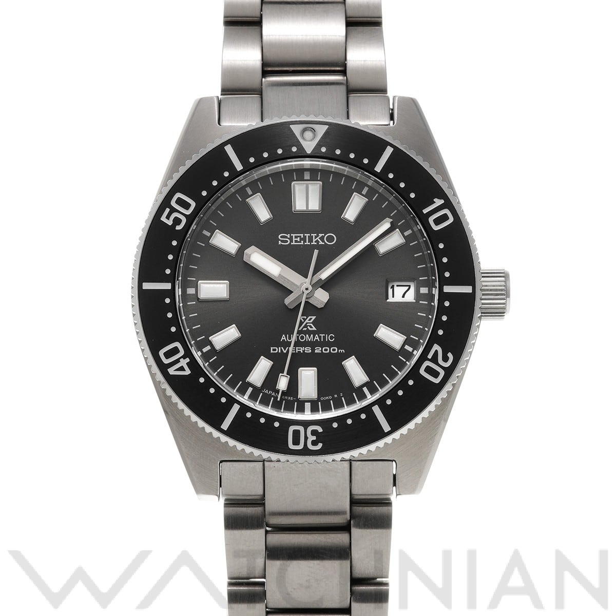 セイコー / SEIKO プロスペックス ダイバー メカニカル SBDC101 グレー メンズ 時計 【中古】【wristwatch】