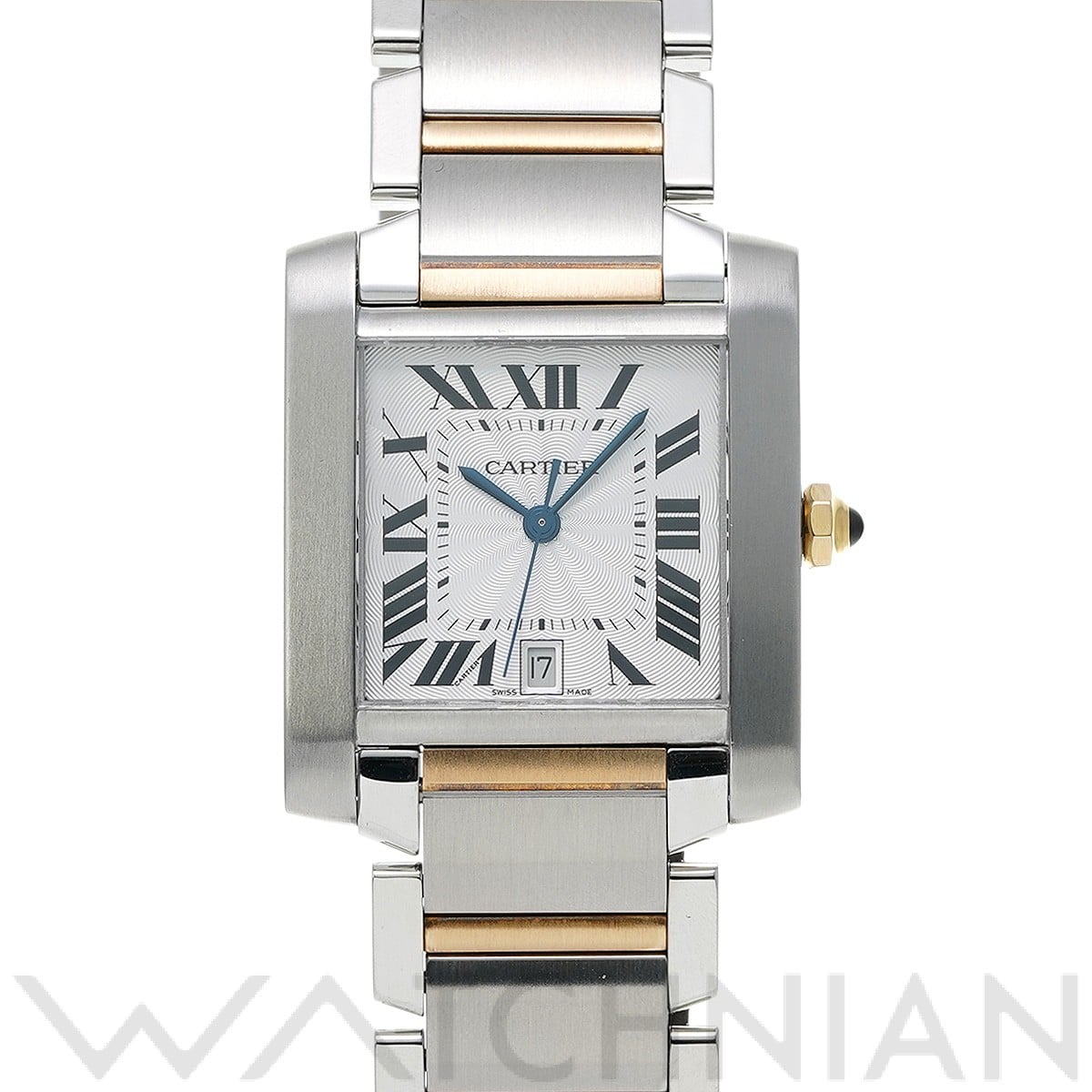 カルティエ / CARTIER タンク フランセーズ LM W51005Q4 シルバー ユニセックス 時計 【中古】【wristwatch】