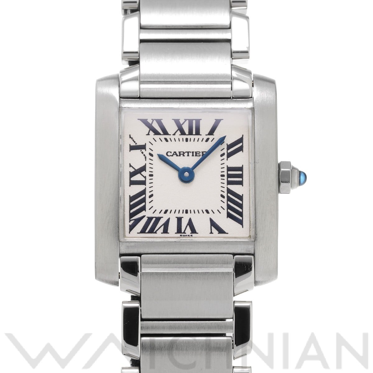 カルティエ / CARTIER タンク フランセーズ SM W51008Q3 シルバー レディース 時計 【中古】【wristwatch】