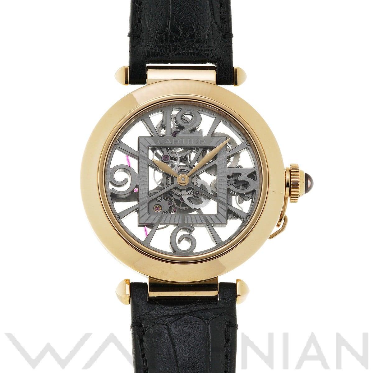 カルティエ パシャ ドゥ カルティエ 41mm WHPA0014 スケルトン メンズ 時計 【中古】【wristwatch】
