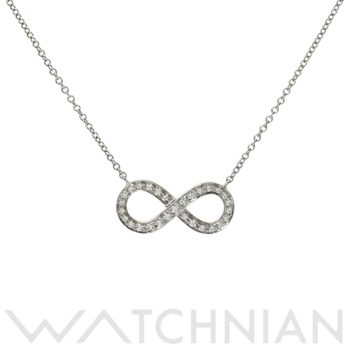 ティファニー インフィニティネックレス シルバー Pt950プラチナ レディース ジュエリー 【中古】【jewelry】