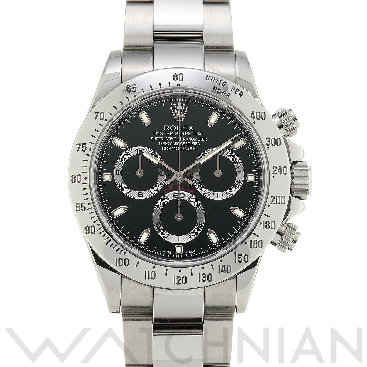 ロレックス コスモグラフ デイトナ 116520 ブラック メンズ 時計 【中古】【wristwatch】